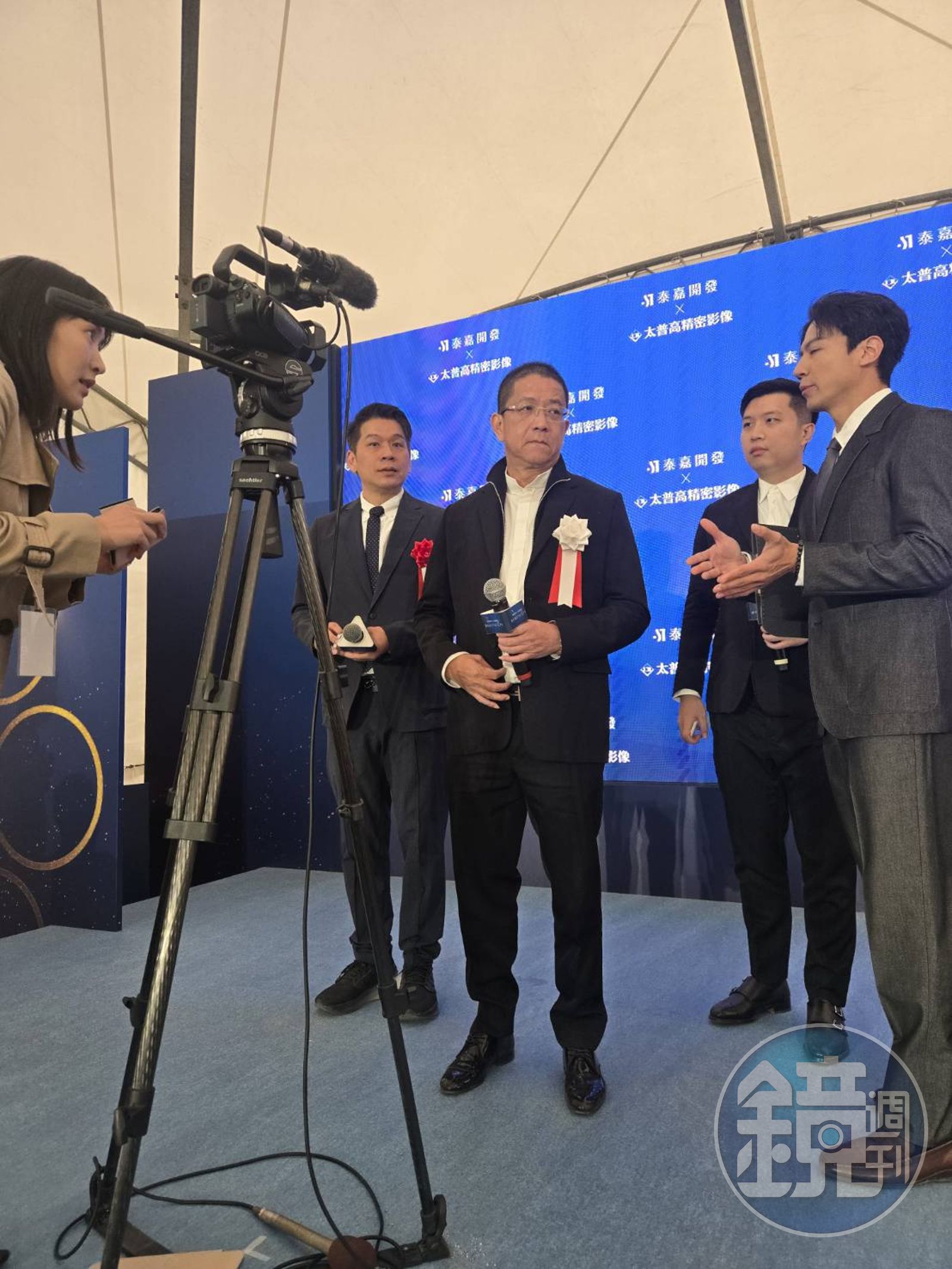 「本莊三丁目公寓式酒店」是熊本市中心近來最大的地產投資案，動土典禮吸引日本媒體訪問