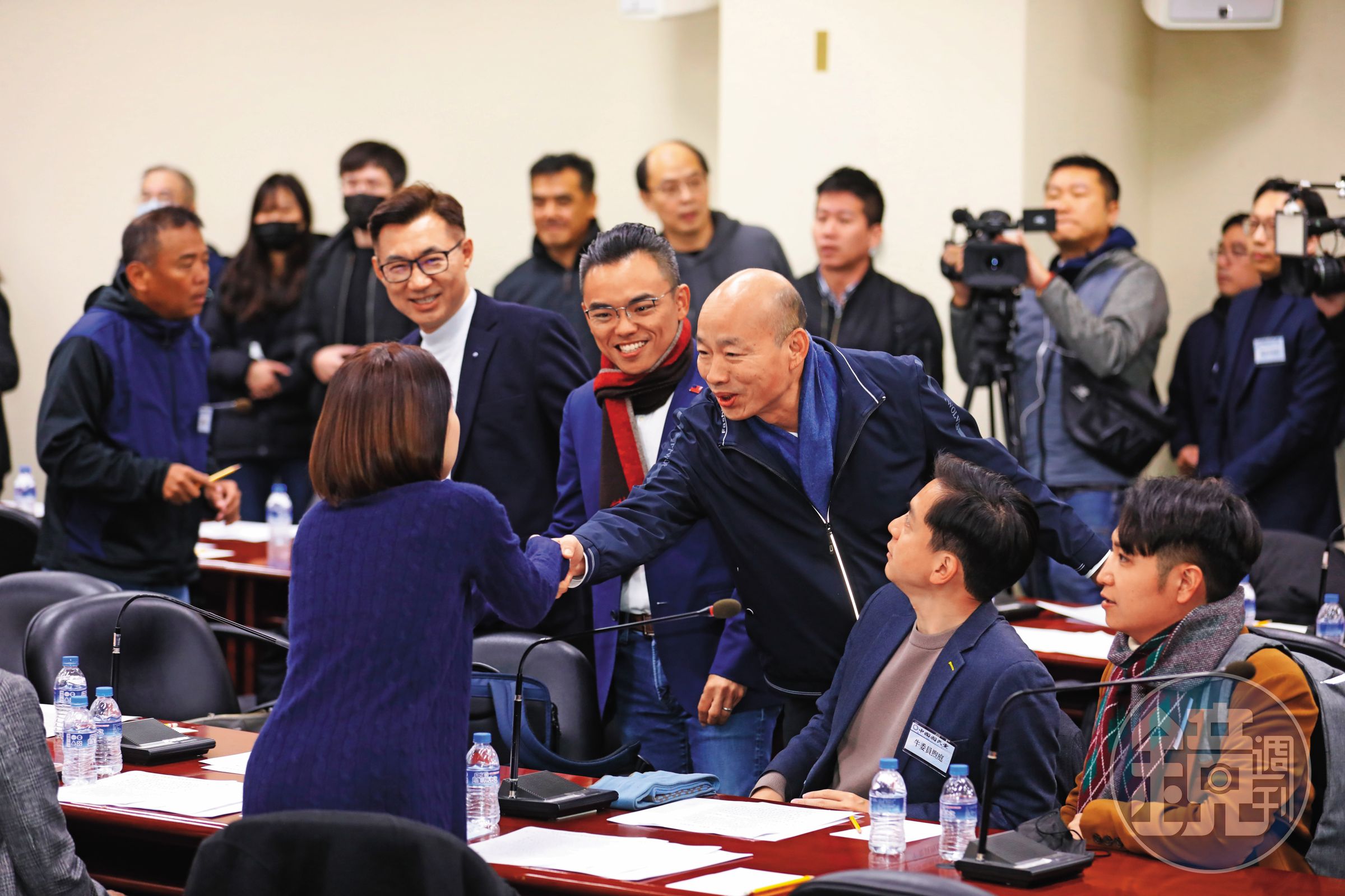 韓國瑜睽違20多年重返國會，有望問鼎院長大位。