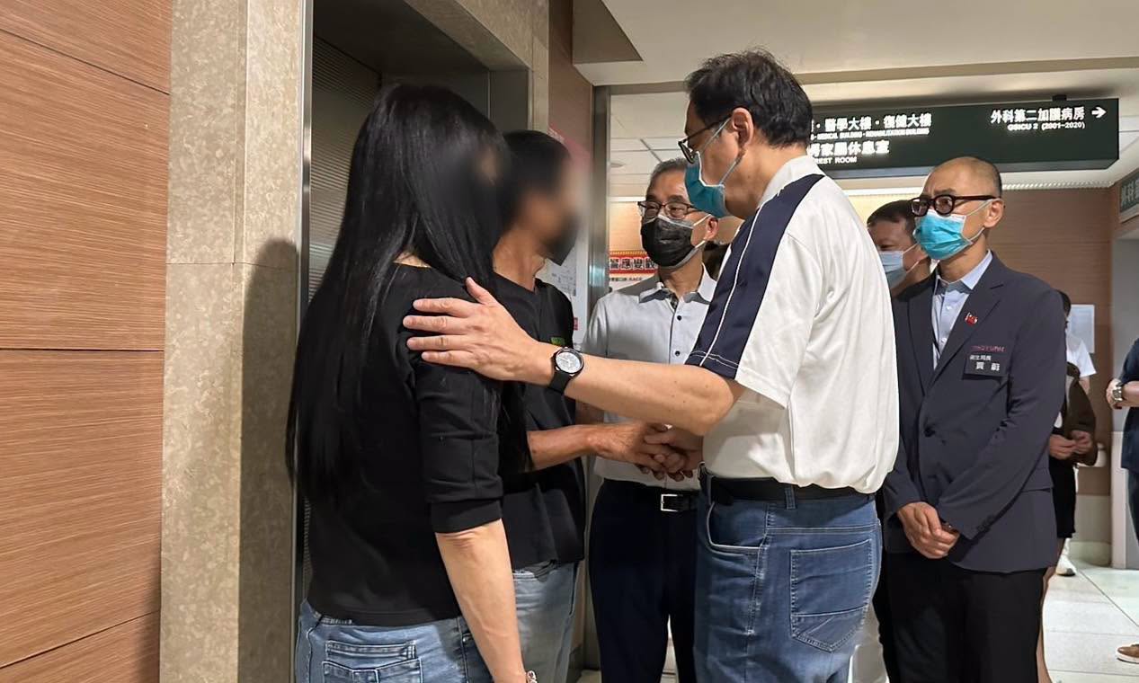 近5年考績甲等!中壢警「頭部中彈」送醫搶救 張善政趕赴慰問:全力協助