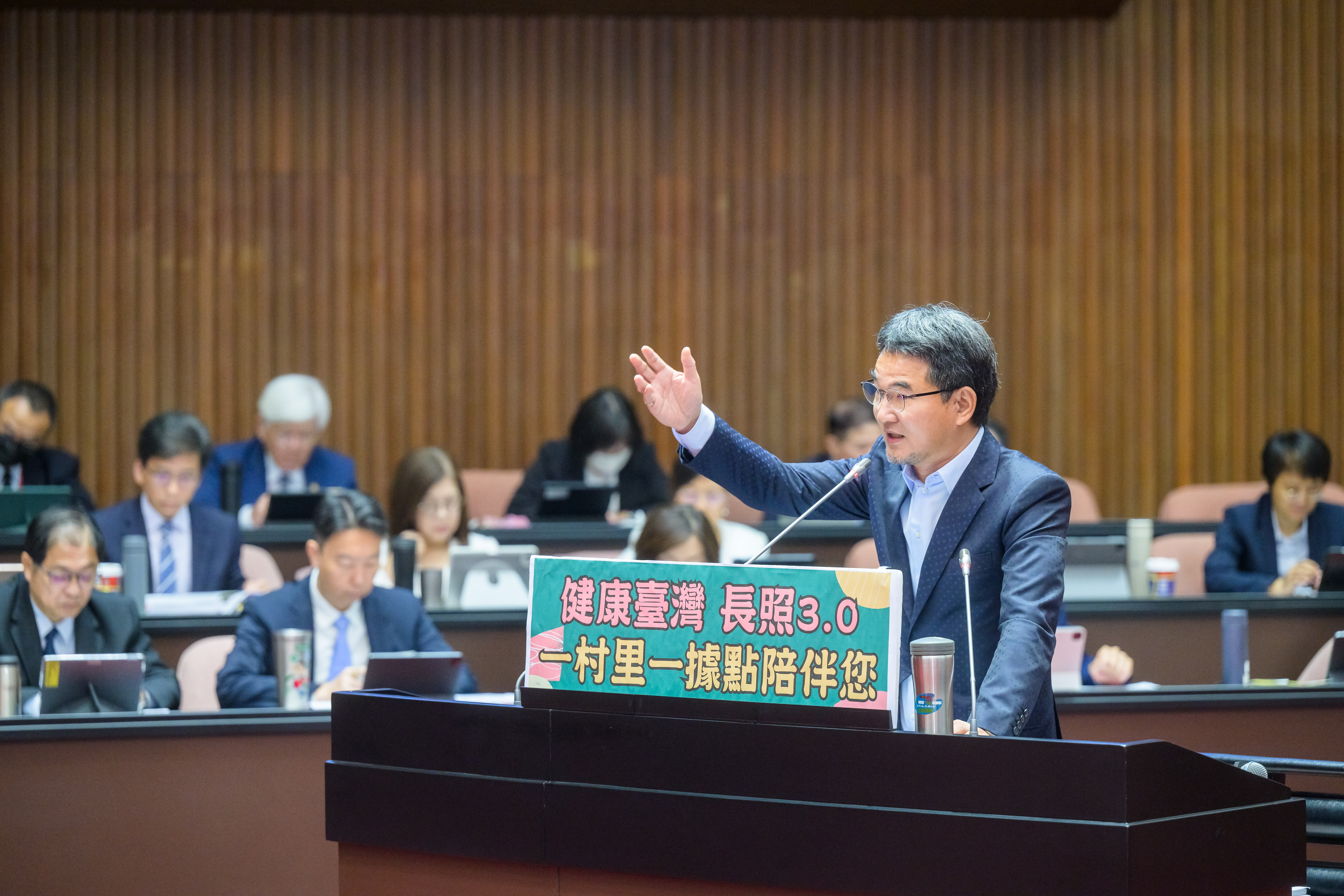 立法委員劉建國近日獲公民國會監督聯盟評選為「優秀立委」。（翻攝畫面）