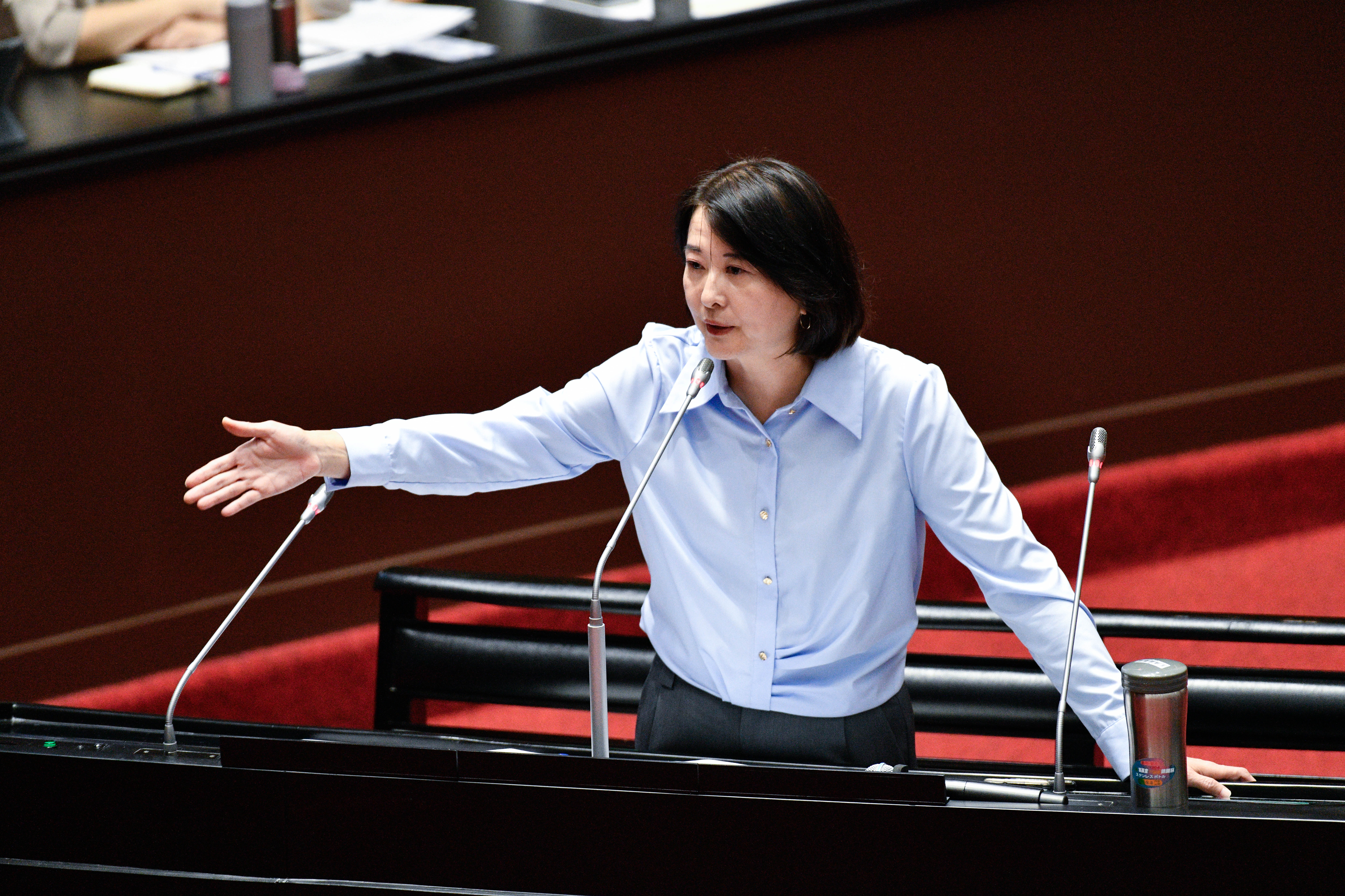 國民黨立委王鴻薇抨擊，政院竟淪最大假訊息發布中心，要求李慧芝即刻下台。（本刊資料照）