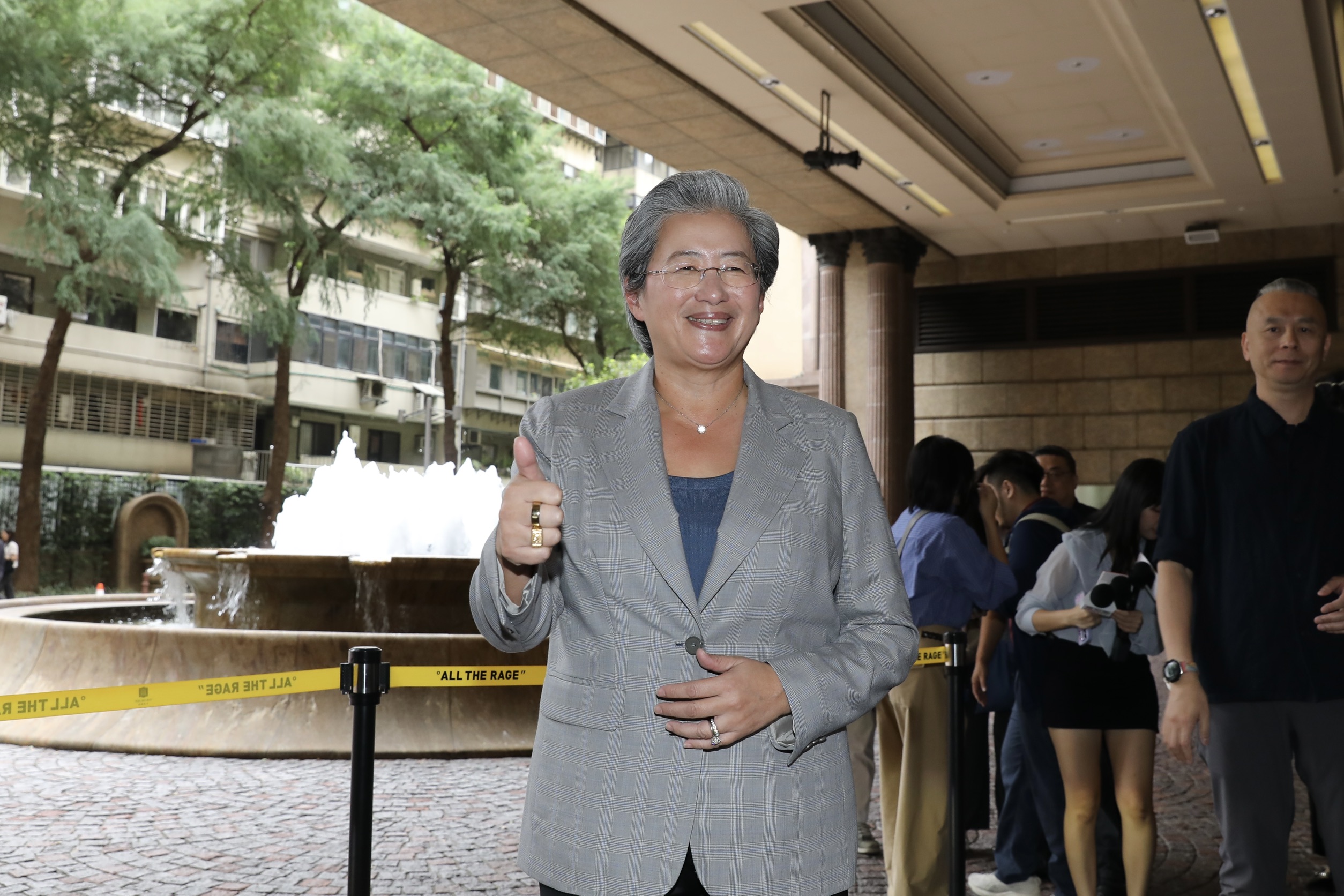 半導體女王訪台/台積電、鴻海都見了 蘇姿丰快閃台灣固樁喊加碼投資