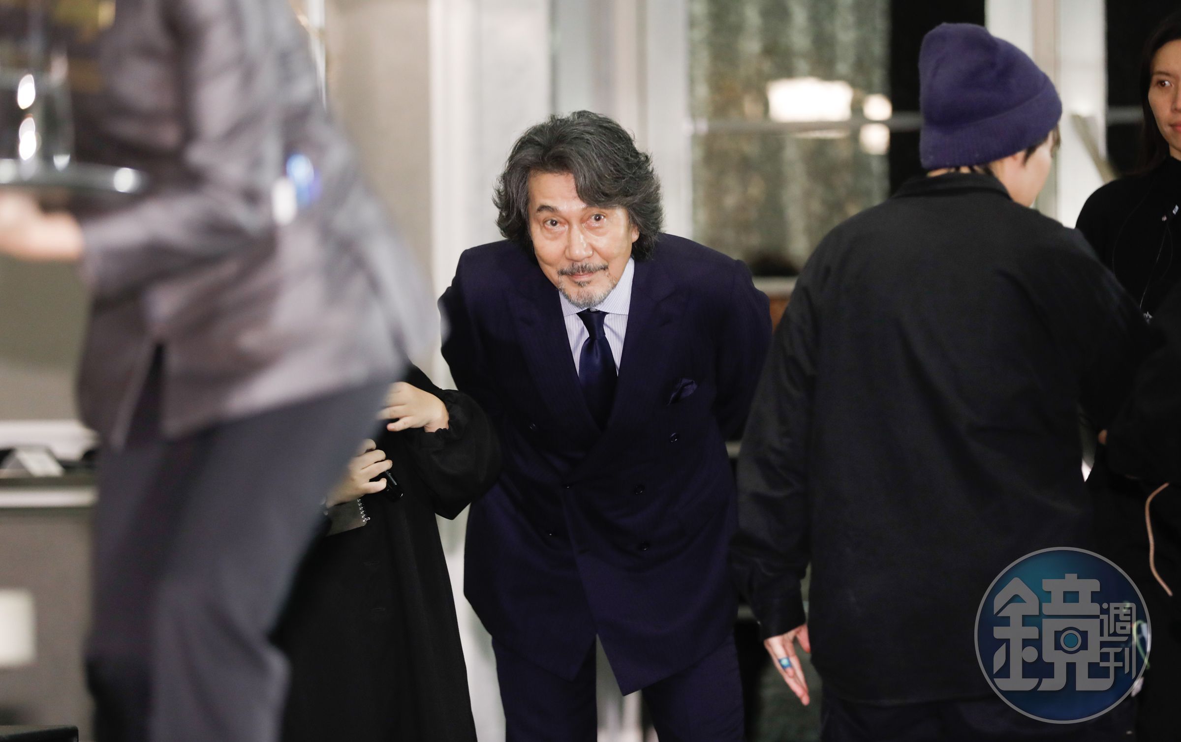 役所廣司沒有影帝架子。
