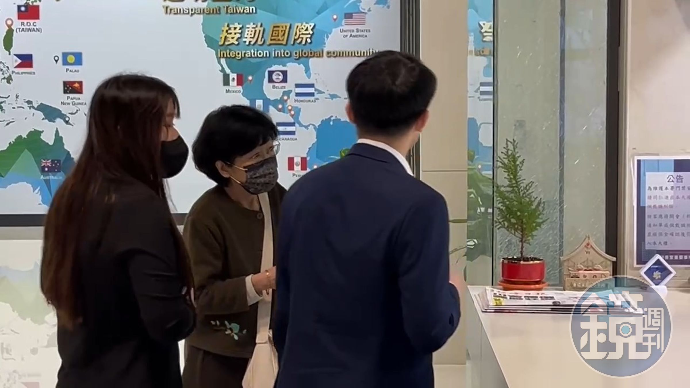 陳佩琪今現身廉政署。