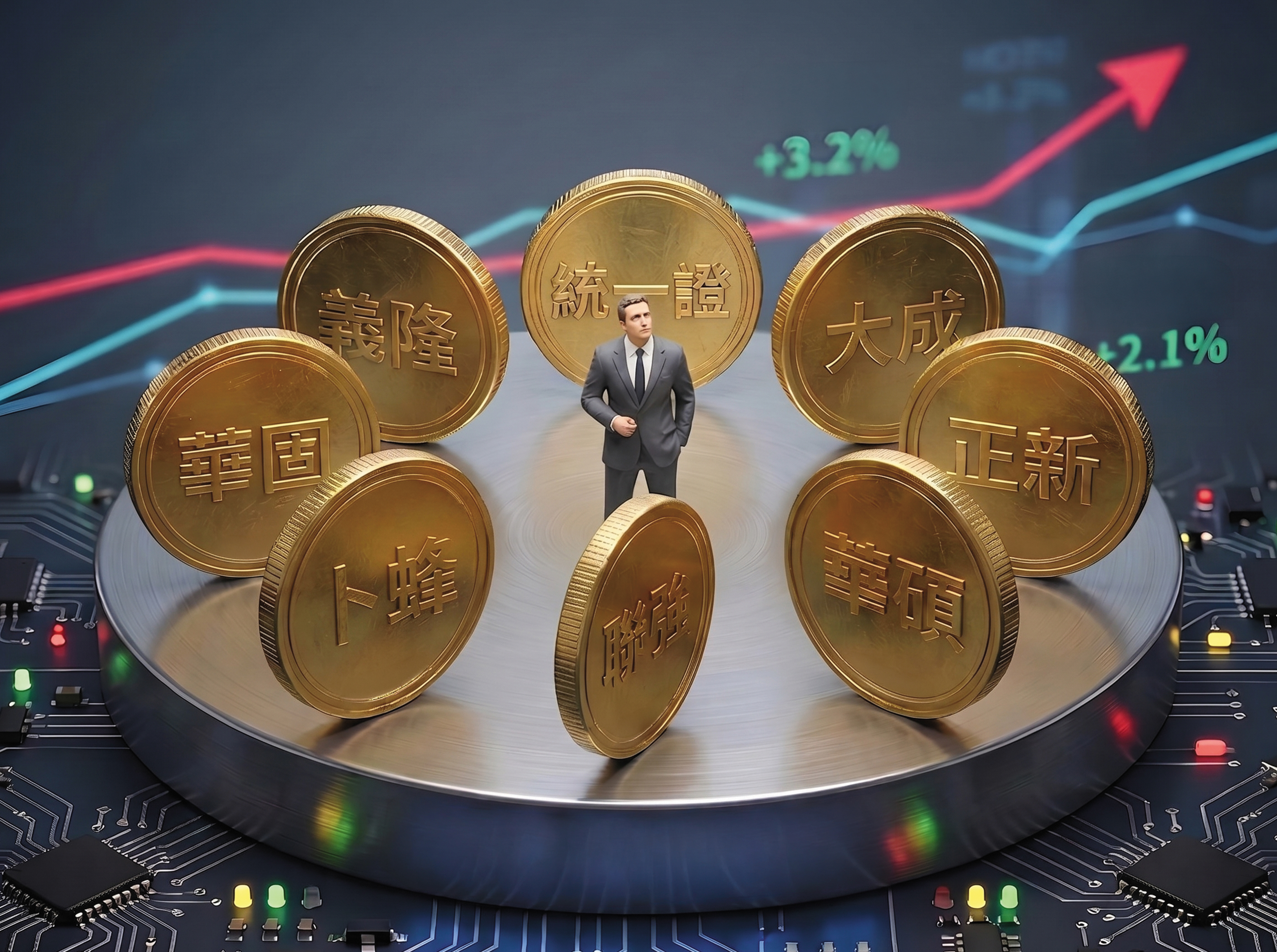 進入除息旺季，選擇高殖利率且下半年獲利成長個股，將是穩健型投資人配置焦點。（示意畫面，AI繪圖Freepik生成，本刊美術組後製）