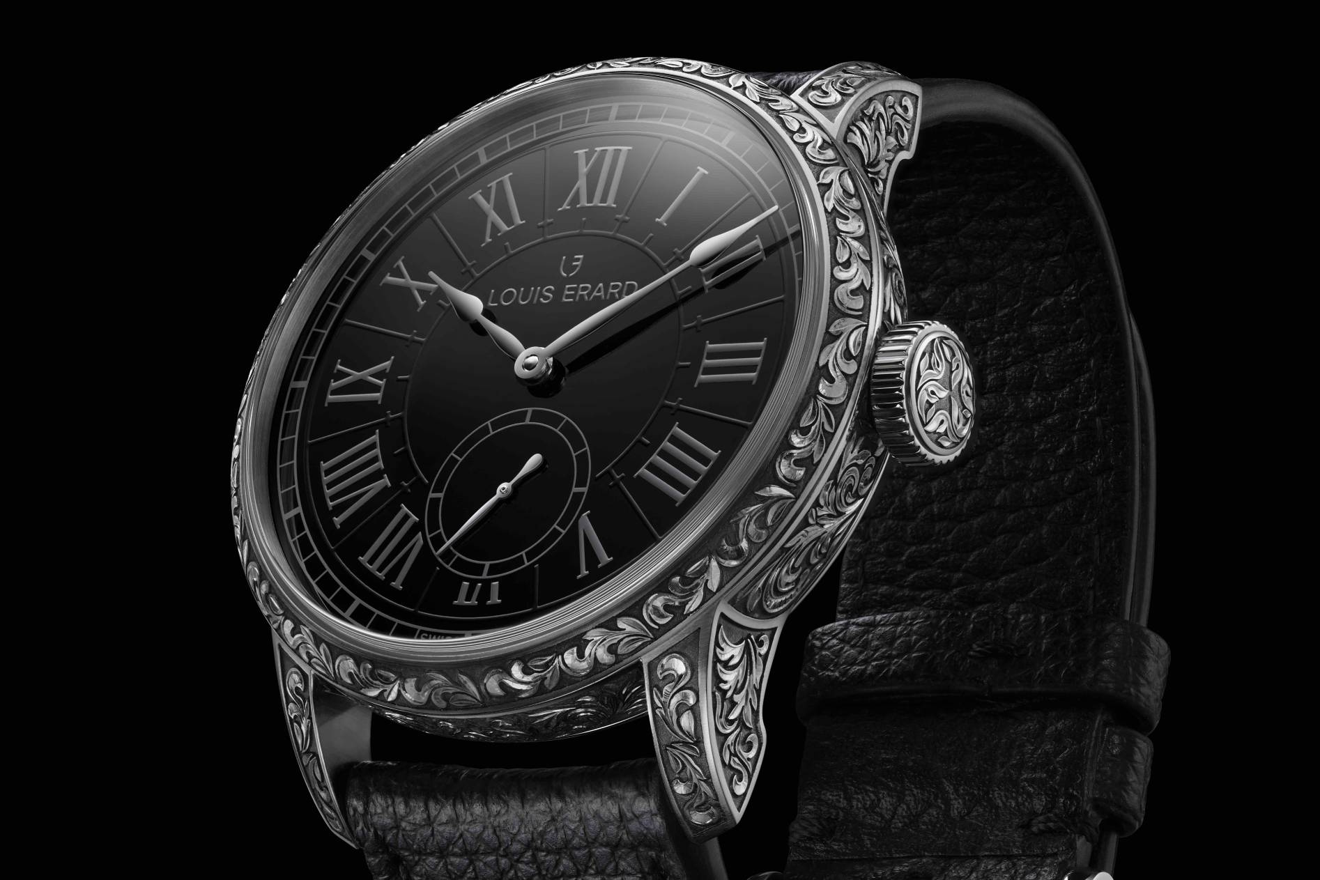 新錶2025／烏克蘭戰地職人！LOUIS ERARD Gravée Main手工精雕限量腕錶