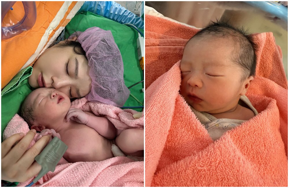 李佳穎宣布生下兒子。（翻攝李佳穎IG）