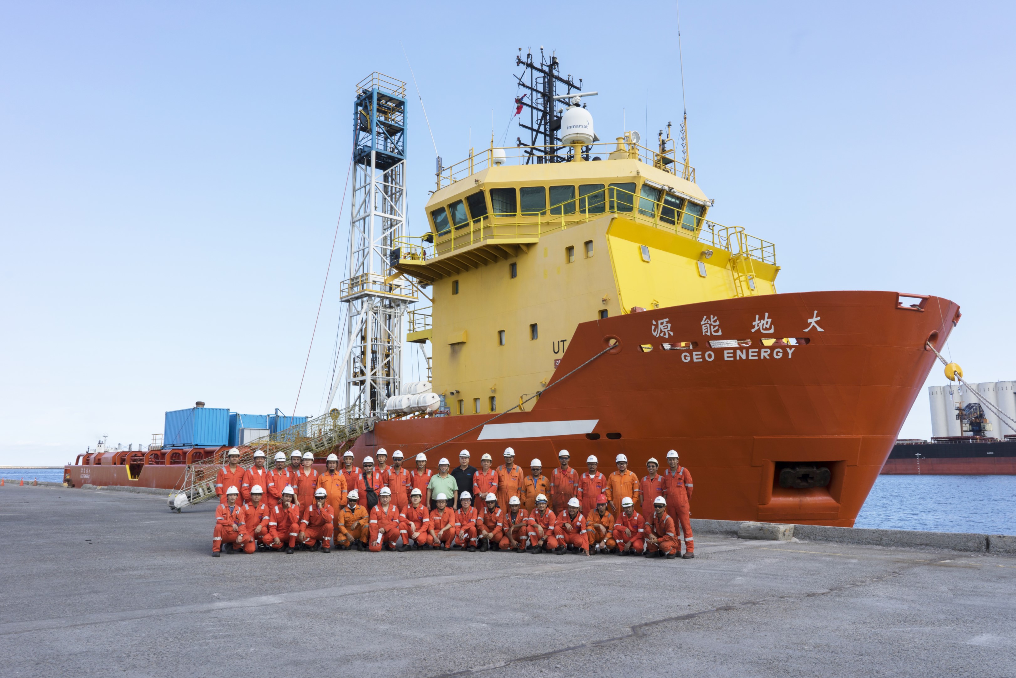 風睿能源宣布將與環球測繪合作，啟動「海廣風電（Formosa 6）」專案場址調查相關工作。（風睿能源提供）