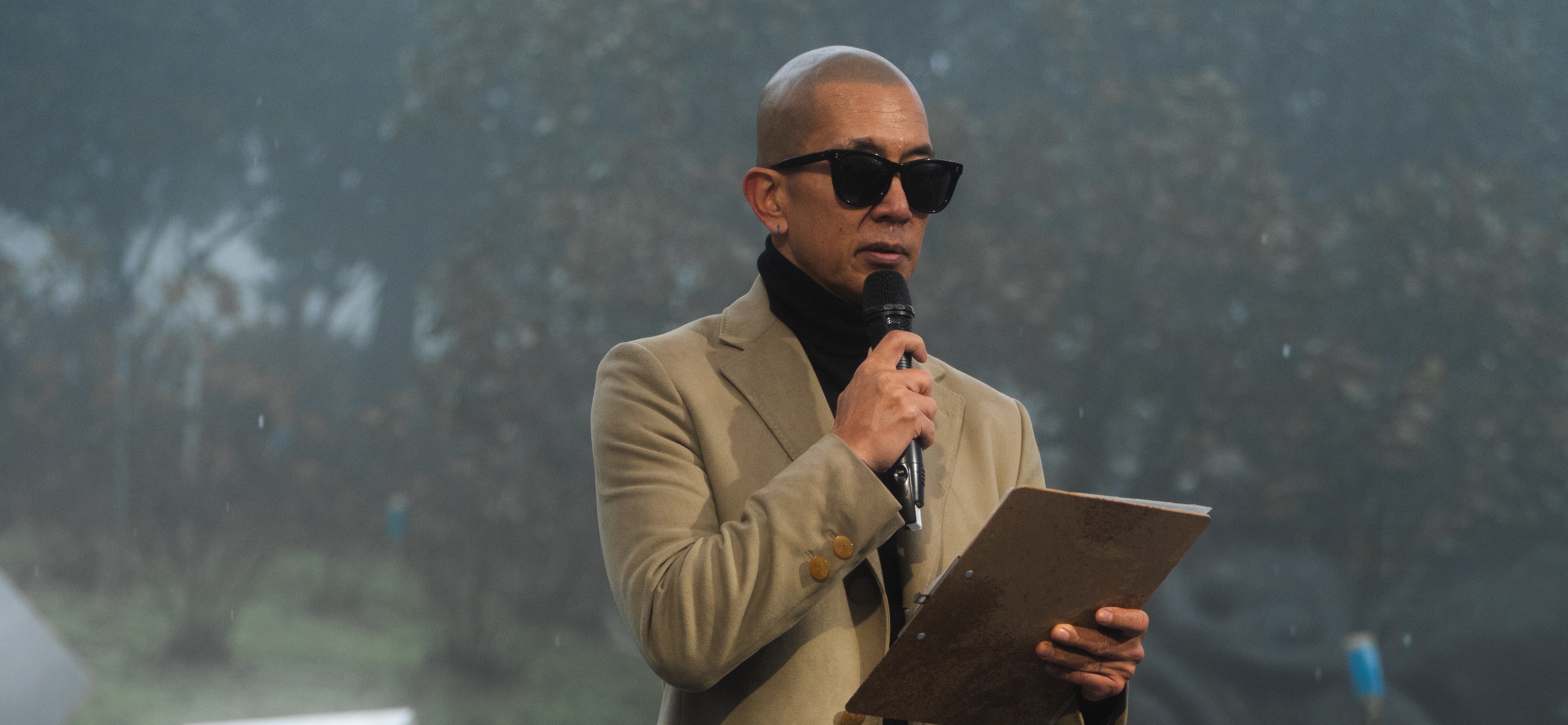 具俊曄致詞述說對大S的想念。（小S經紀人提供）