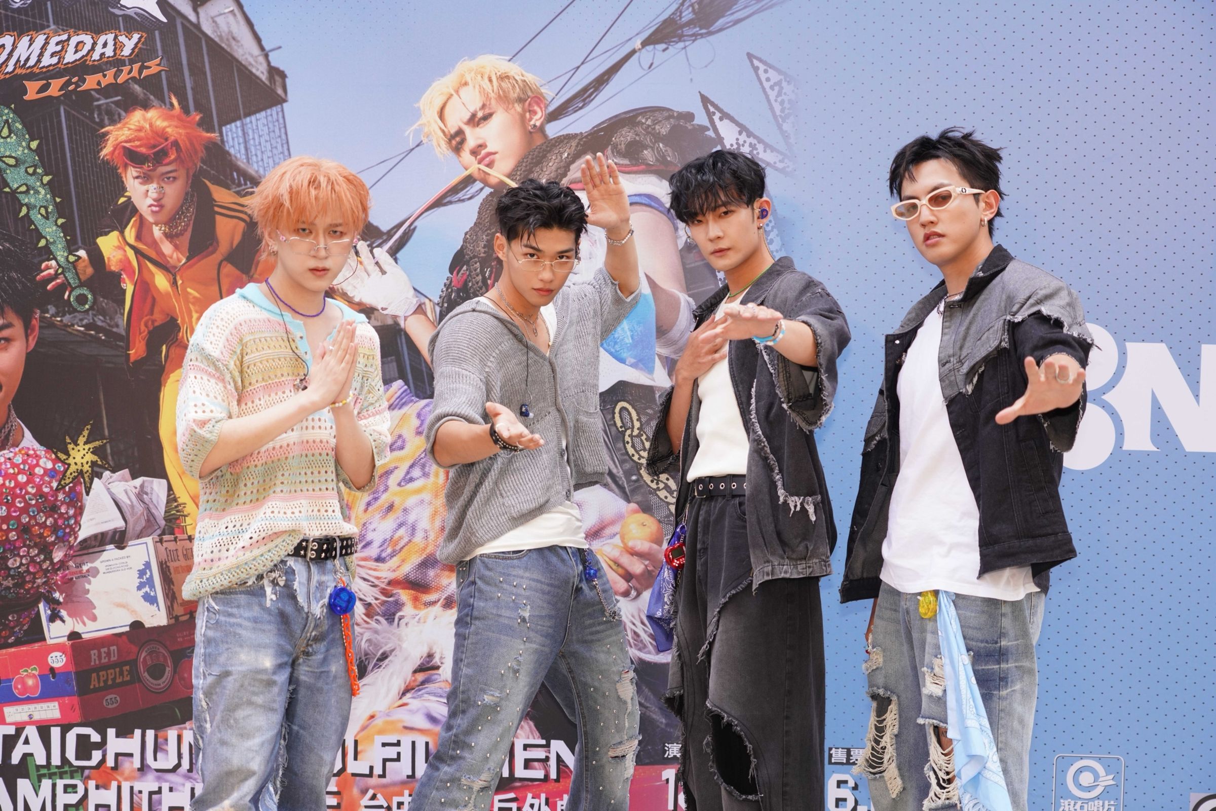 U:NUS將於8月15日在台中圓滿戶外劇場舉辦《U:NFOLD : SOMEDAY》LIVE CONCERT。（滾石唱片提供）