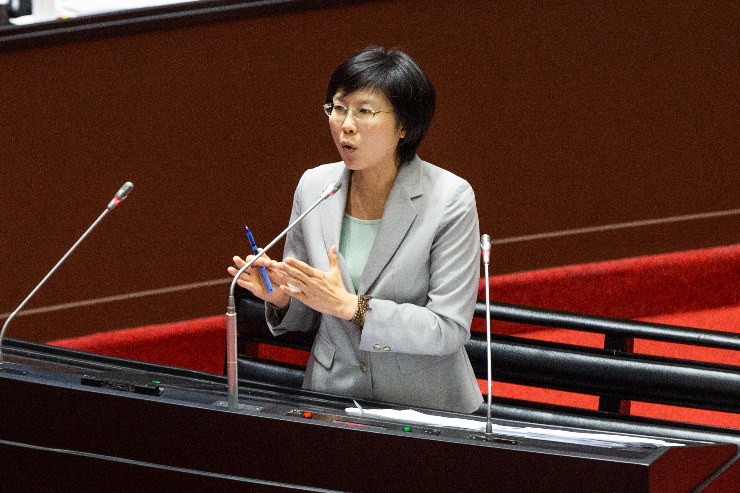 立法委員林岱樺表示，LNG進口成本逐年增加，政府應加速推動國氣國運，以確保國安。（本刊資料照）