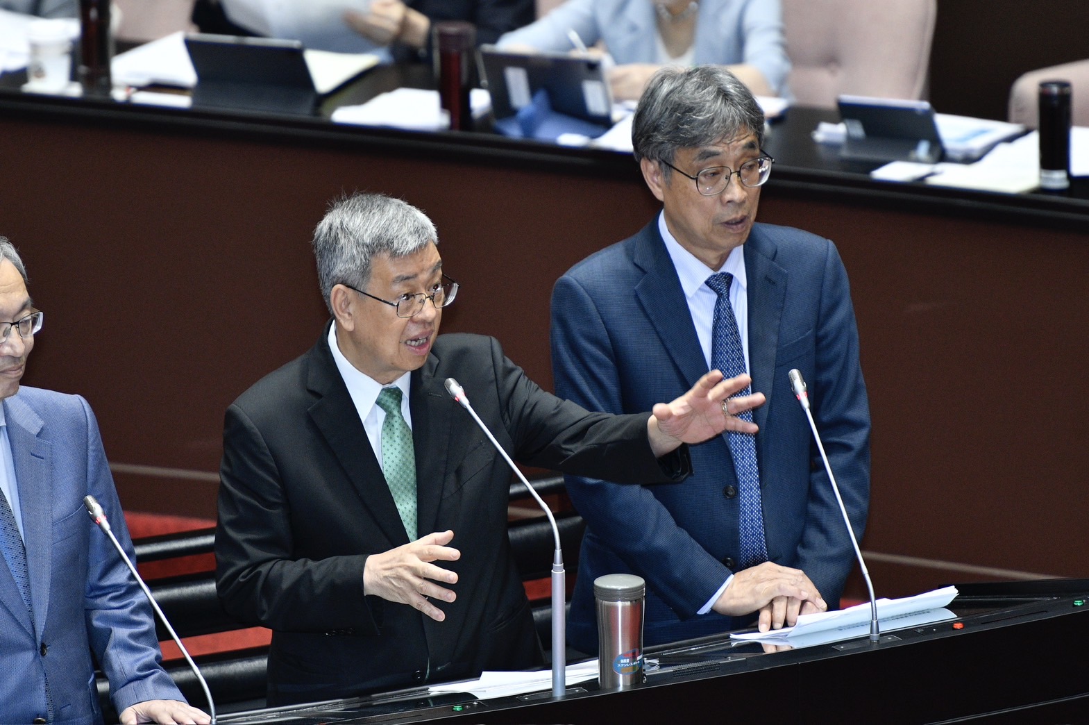 陳建仁表示，他上任後食安會報都是依法如期召開，本月也即將舉行。（本刊資料照）