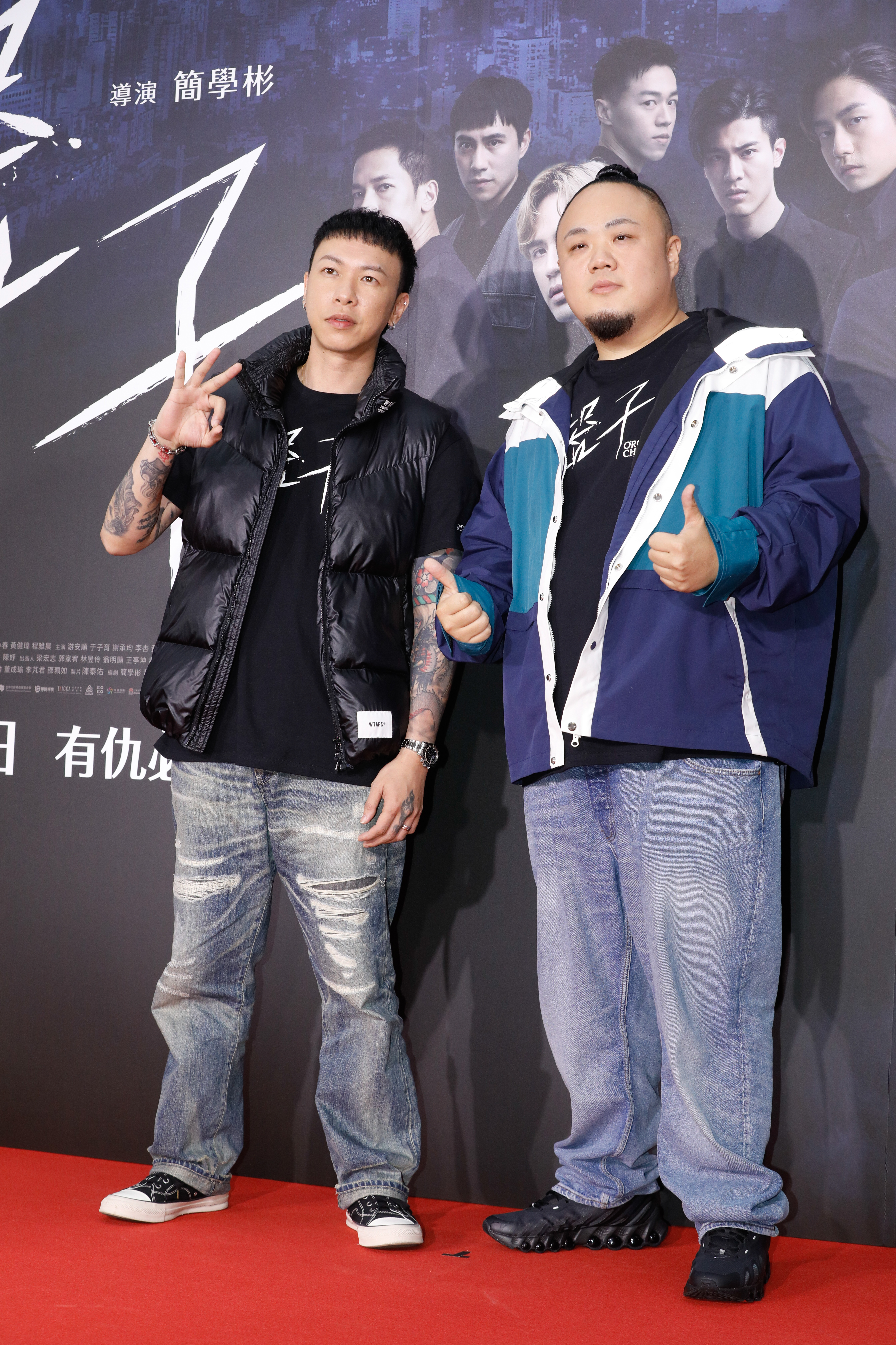 頑童116成員大淵與小春，兩人難得電影內合體。
