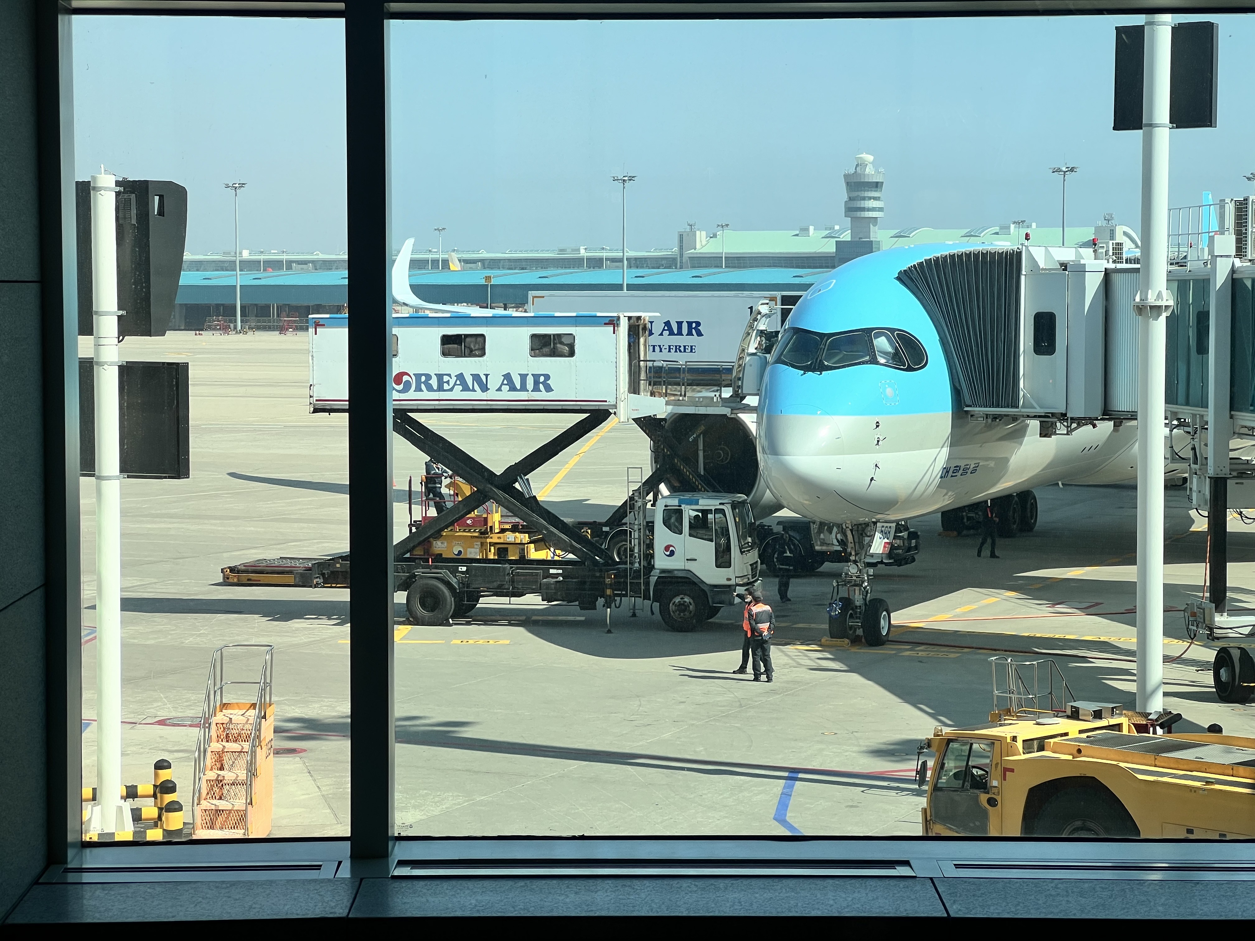 南韓外交部表示，原定於當地時間今從喬治亞州出發的我國國民包機難以如期啟程。示意圖