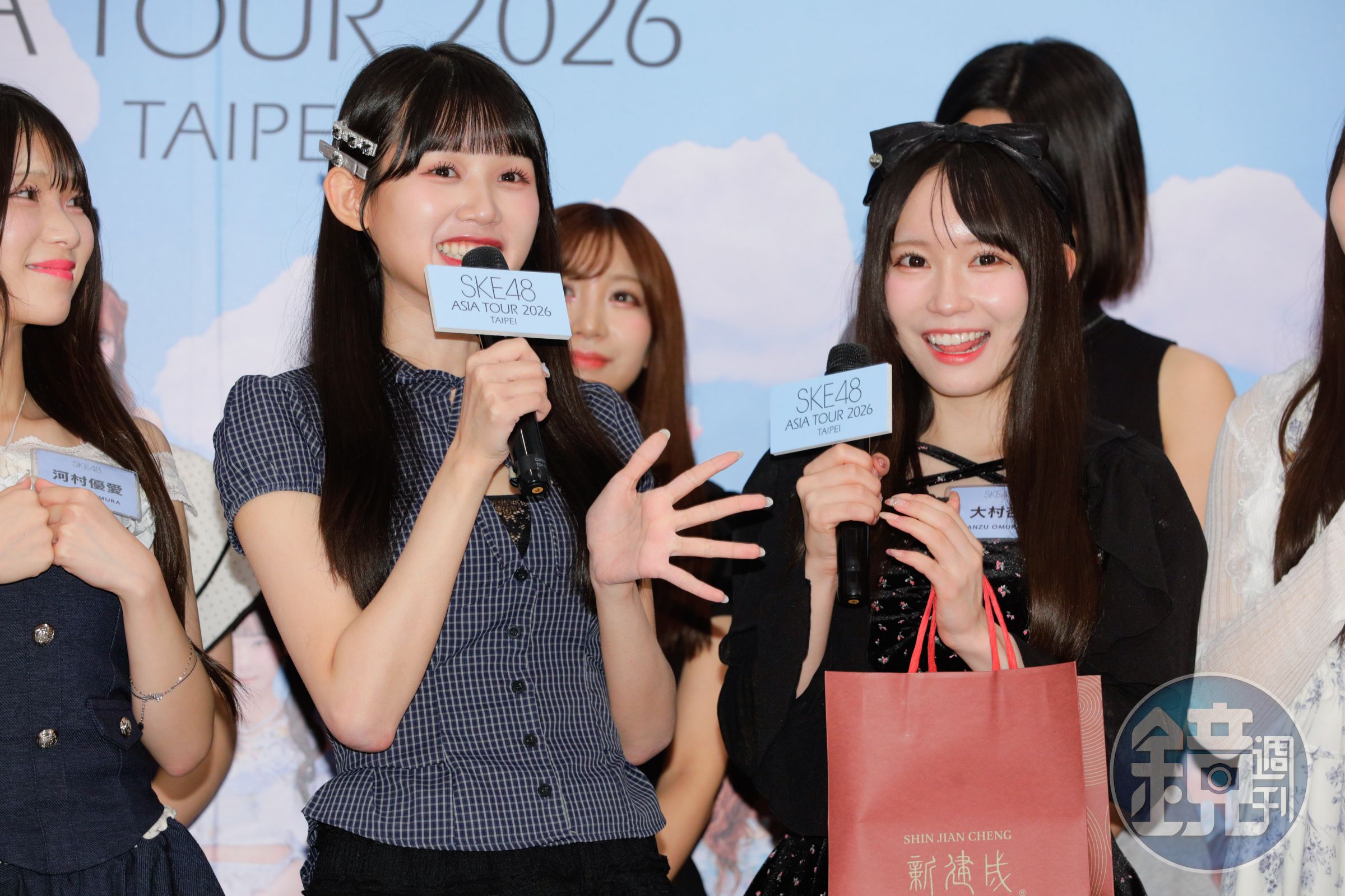 台灣TPE48成員林于馨特別現身送月餅給SKE48,並許願未來有機會到名古屋的SKE48劇場演出。