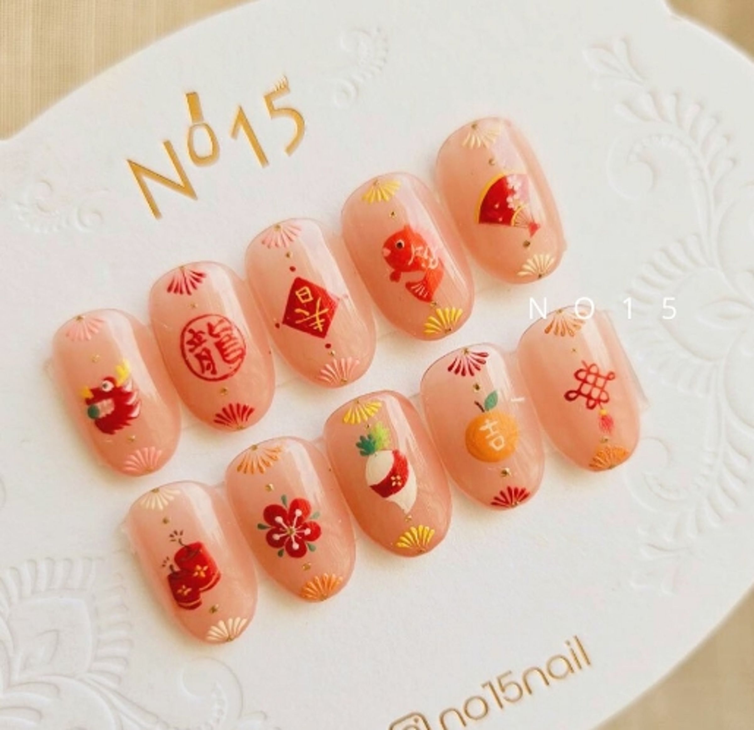 台灣美甲師No15。(翻攝自no15nail IG)