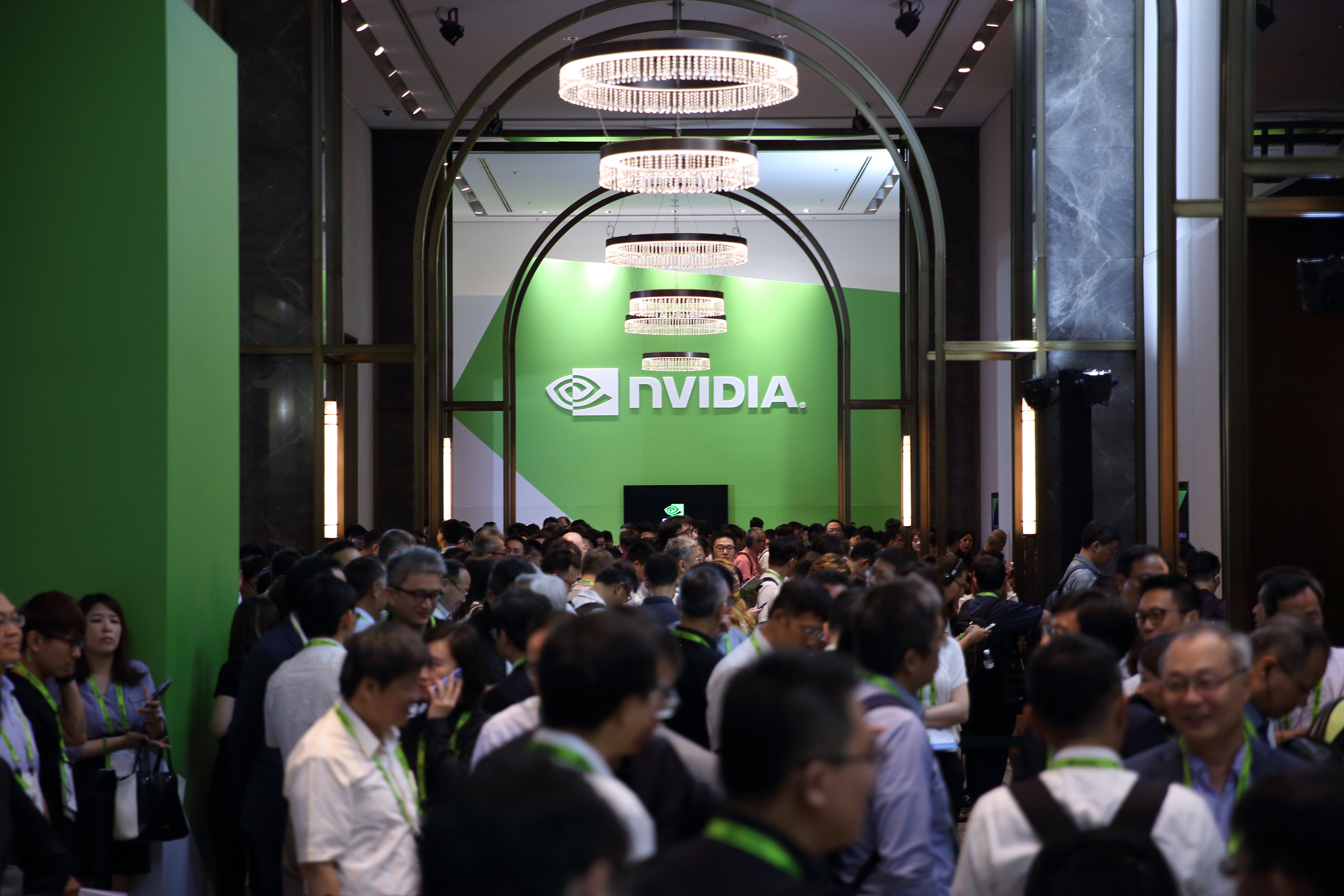 科技巨頭輝達在美股市值一度突破4兆美元，創下歷史新天價紀錄。（示意圖，本刊資料照）