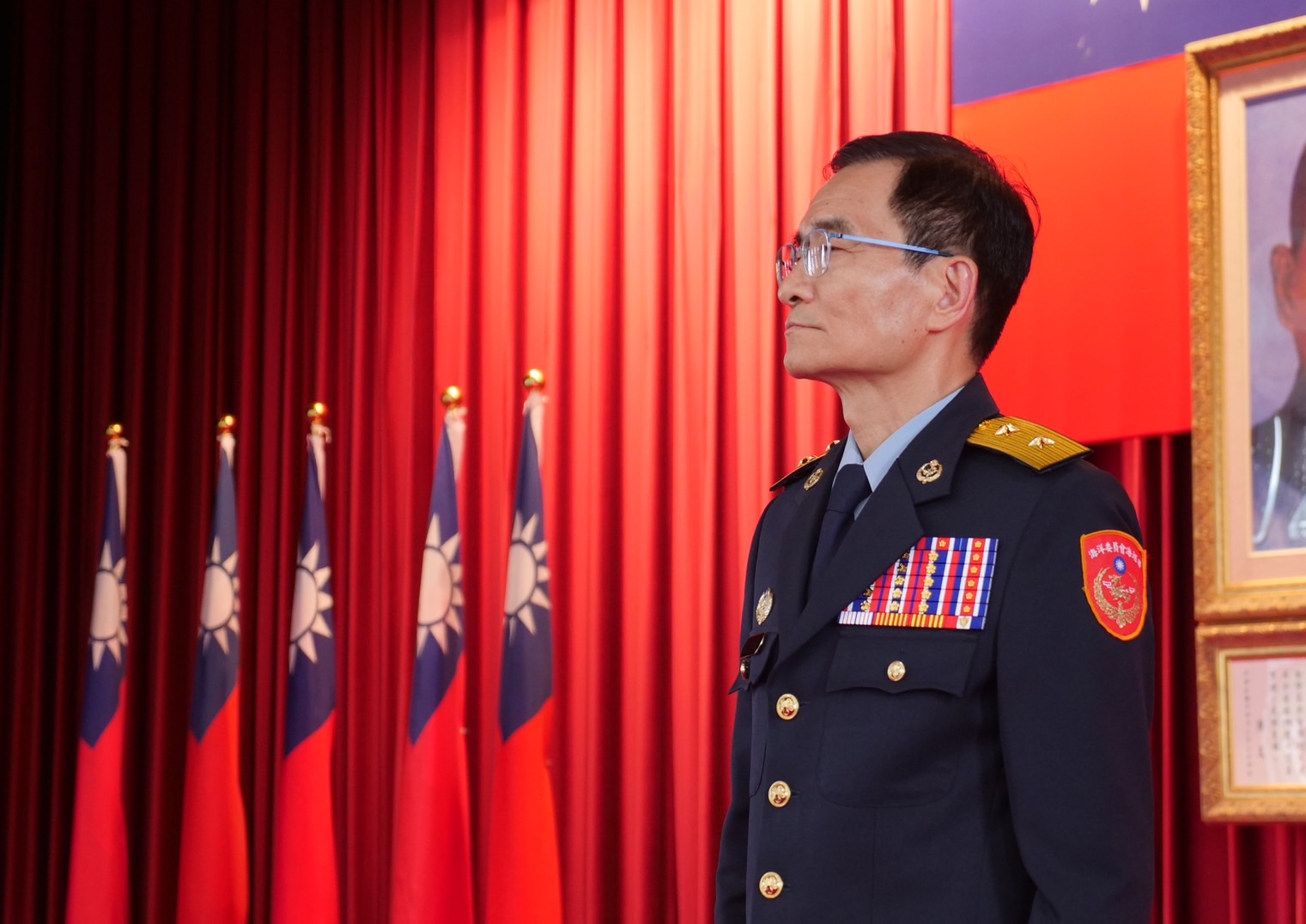 海巡署長張忠龍表示，以台灣周遭地形來說，船艦「大不一定好用」。（翻攝Facebook@海巡署長室 Coast Guard）