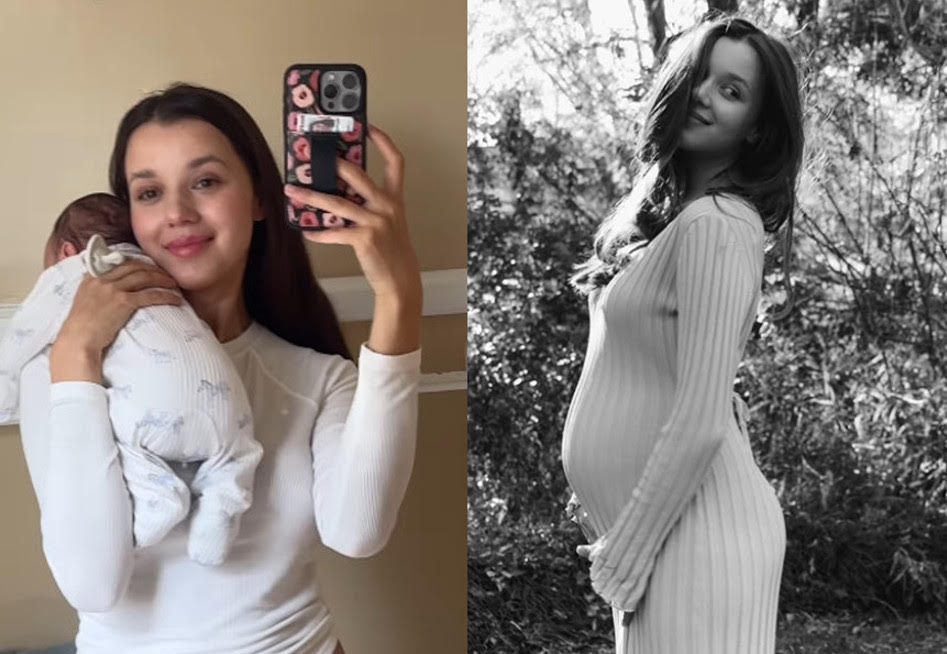 娜塔莉隨口向ChatGPT諮詢醫療意見，意外警覺血壓有問題，即時就醫救回母子性命。（翻攝IG@natallia.tarrien）