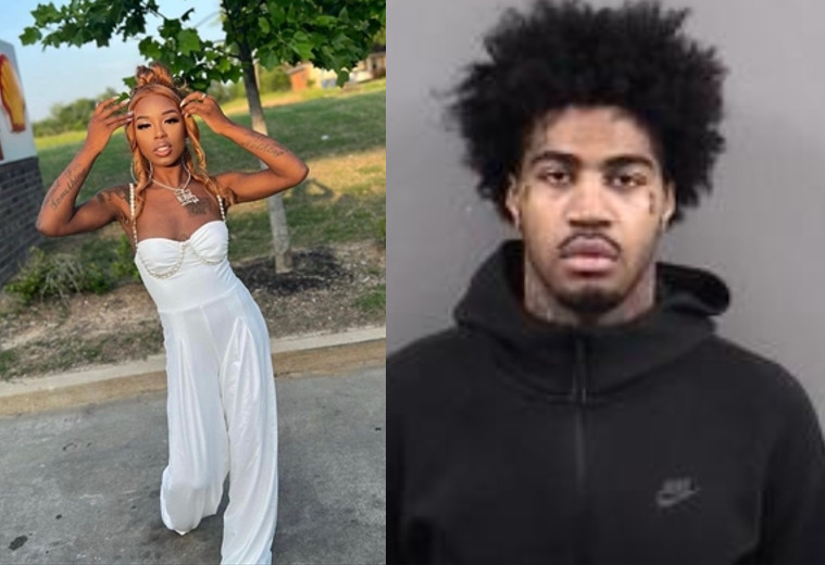 饒舌女歌手格林驚傳表演時遭槍殺，目前嫌犯多米尼克蓋茨已遭逮捕。（翻攝X@henrykleeKTVU、ShadenaLutin）