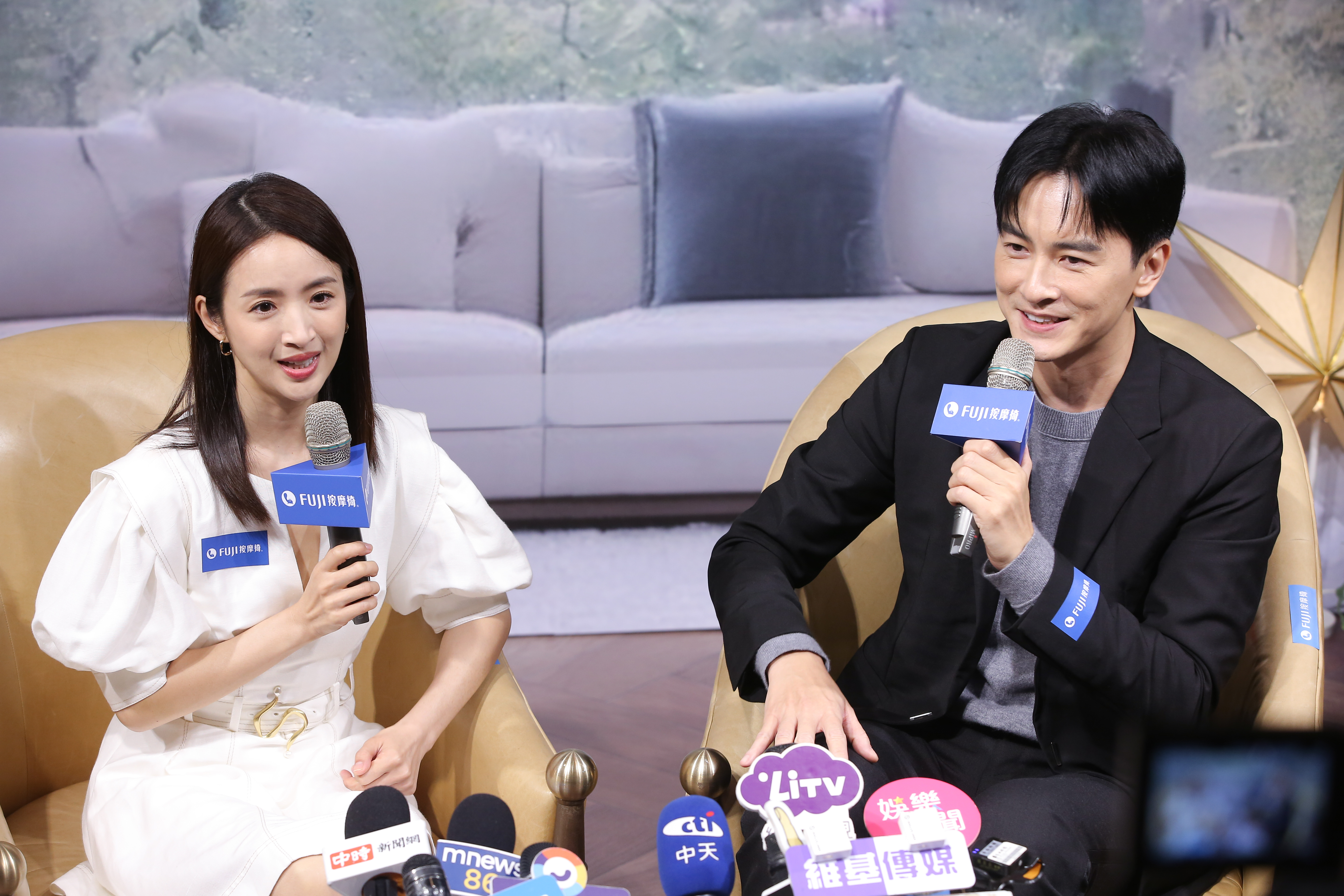 林依晨受訪時被問到黃子佼醜聞事件。