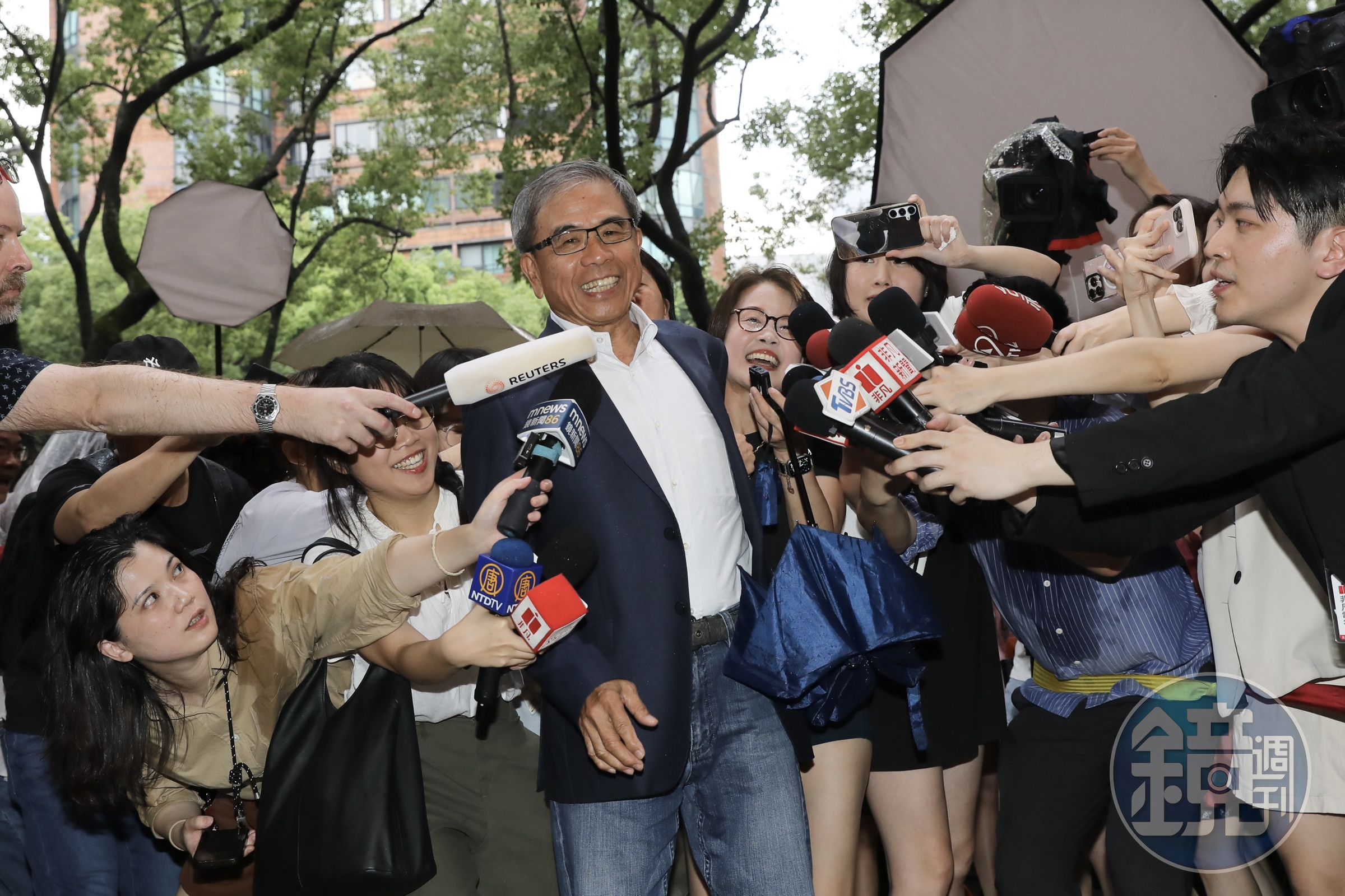仁寶董事長陳瑞聰首次出席輝達「兆元宴」。