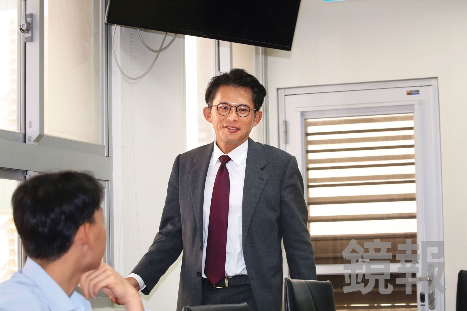 岳父所開設的恆合建設多次爆出爭議，黃國昌（圖）也被批評遇到自己人就冷處理。（鏡報董孟航）
