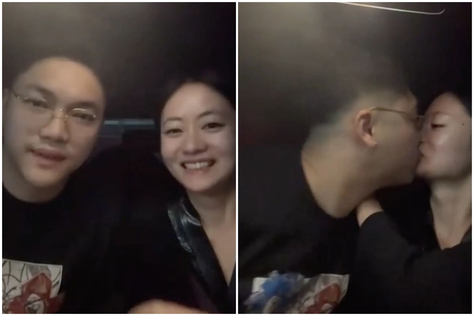 情侶爆出在演唱會上分手，不過事後該情侶現身曝真相。（翻攝自微博）