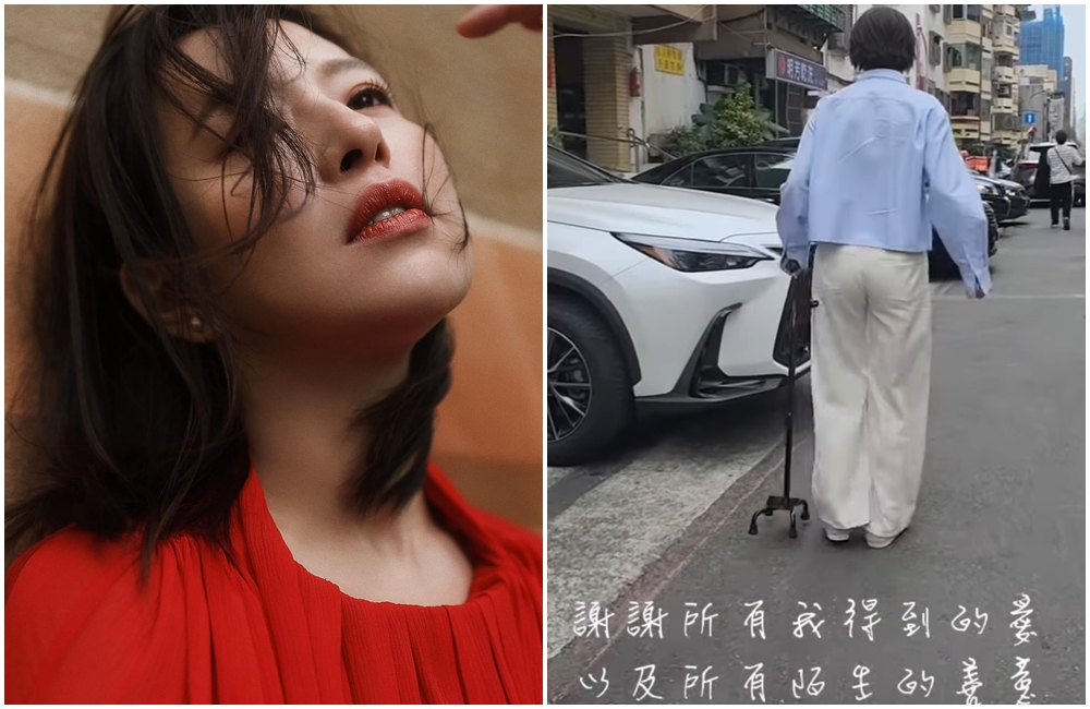 劉品言因為坐輪椅的視角，看見了很多平常不會發現的事情。（翻攝自劉品言臉書）