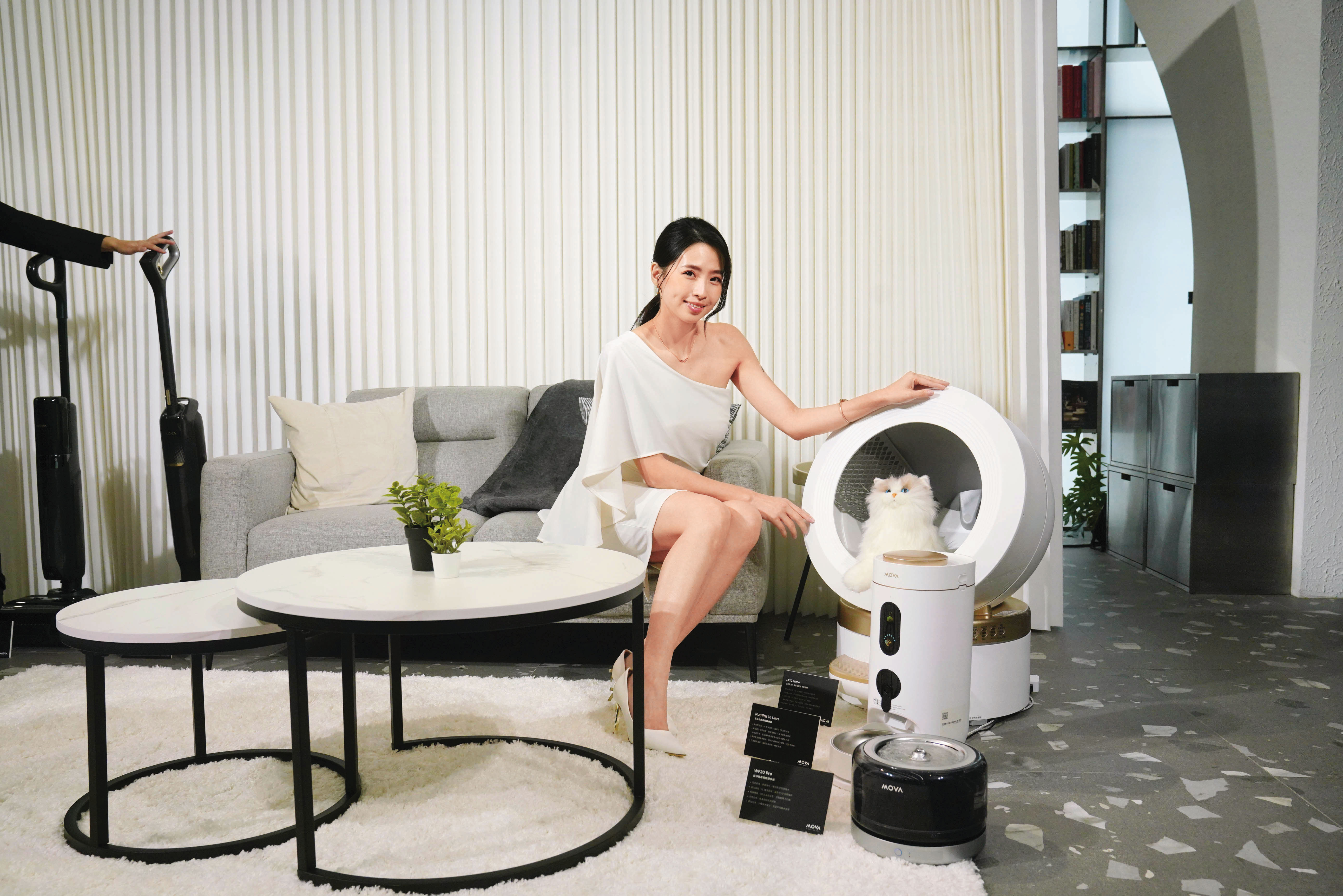 今年取得中國家電品牌MOVA台灣獨家代理權,恆隆行正式進軍寵物家電市場。
