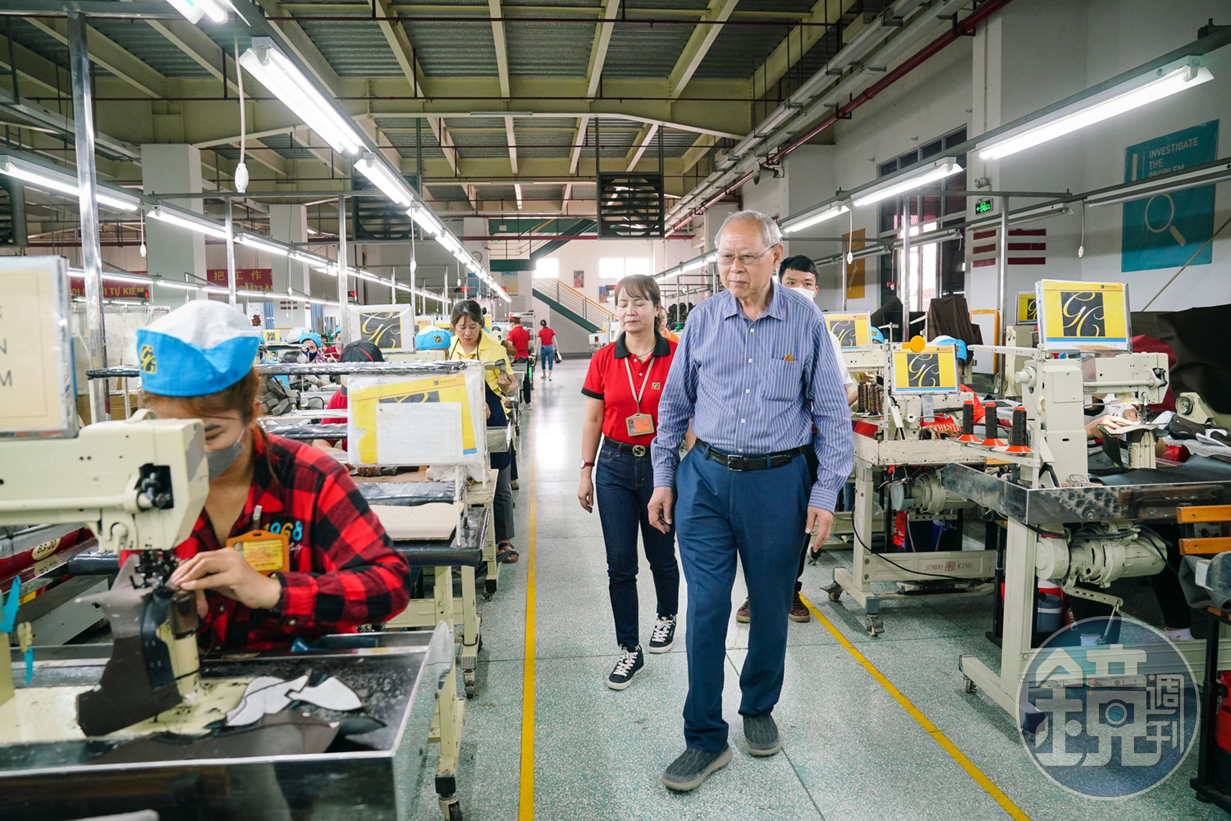 今年已78歲的何樹滋是家族長子,26歲就接手家裡企業,至今仍把巡廠當運動,日行2萬步。