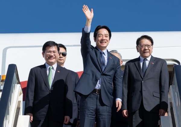 《法新社》報導指出，賴清德已搭乘「史瓦帝尼國王專機」離境。（取自賴清德臉書）