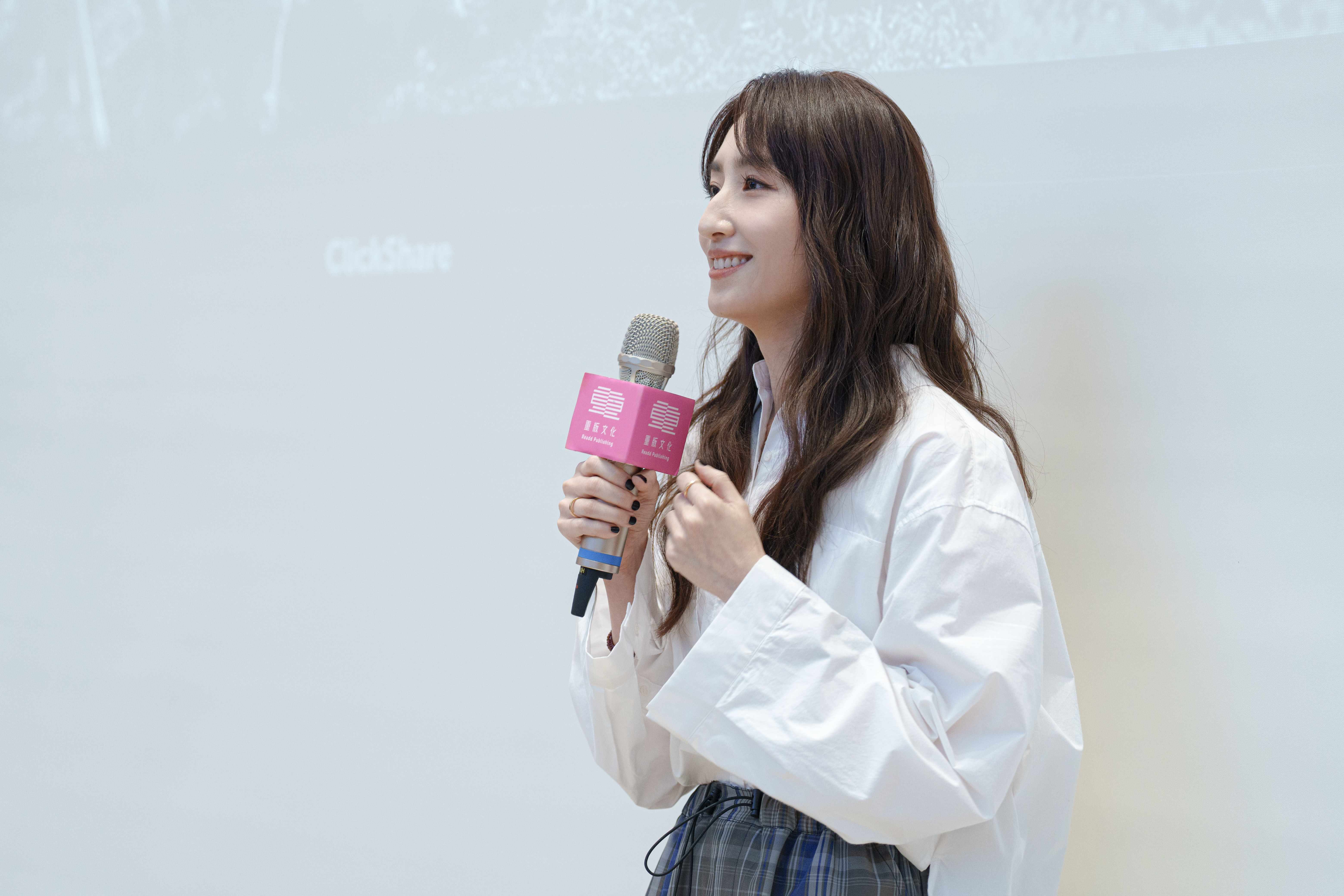 柯佳嬿分享自己創作心路歷程。（重版文化提供）