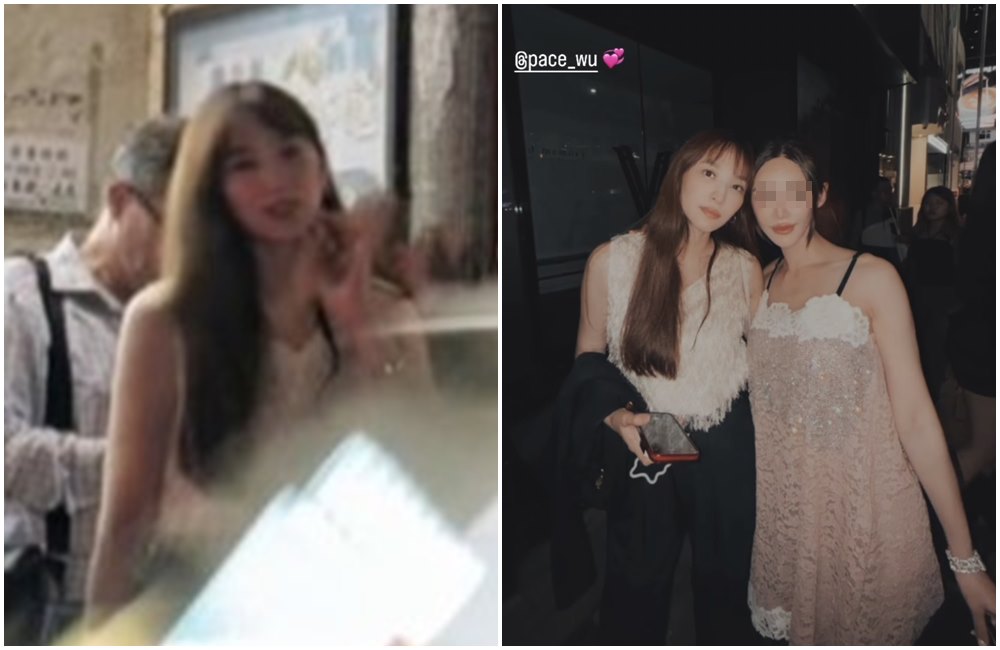 吳佩慈與好姐妹現身香港街頭，狀態看起來很好。（翻攝吳佩慈IG）