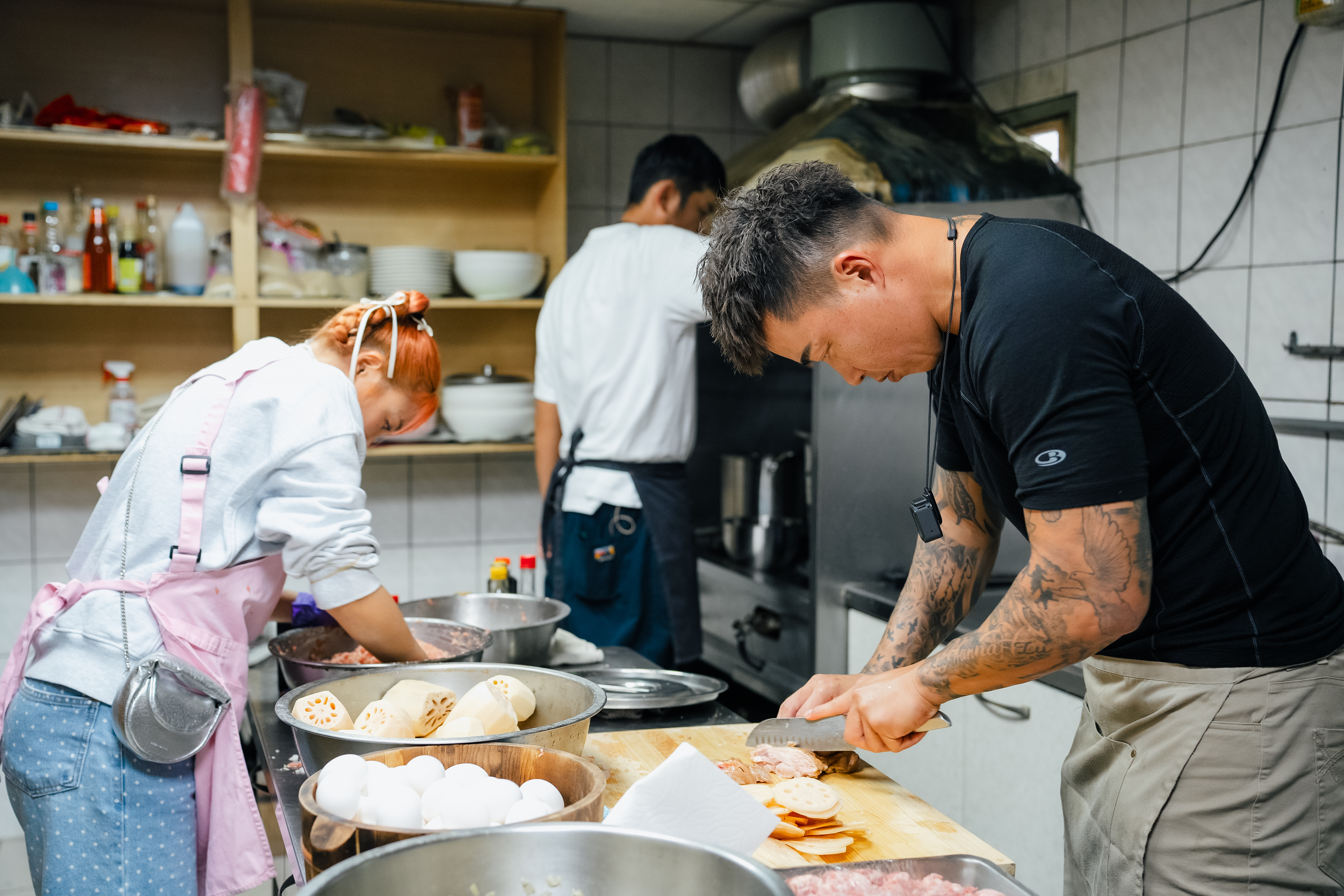 郭泓志加入《嗨!營業中》錄影時與姚元浩意見不合,爆發火爆場面。(好看娛樂提供)