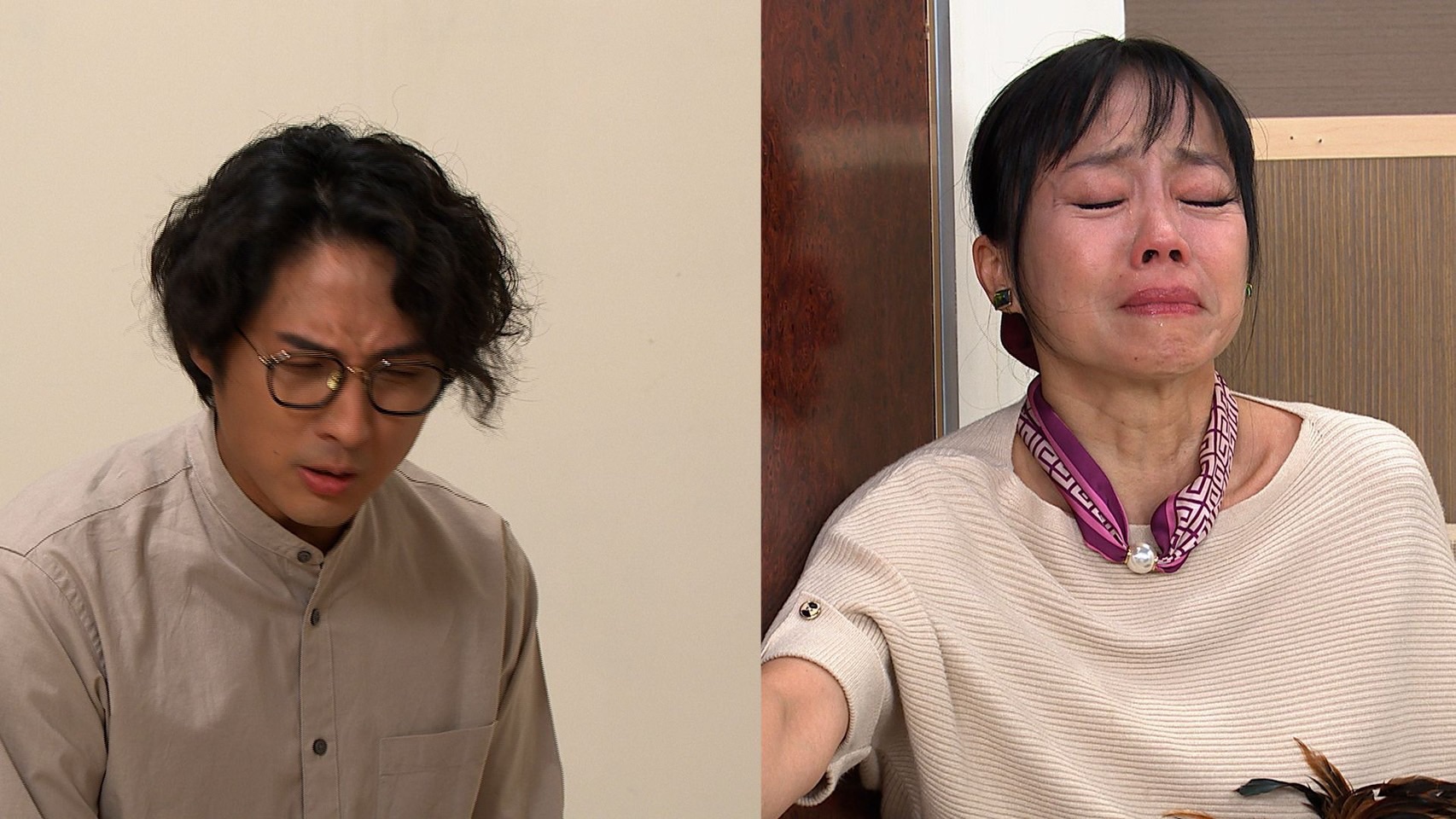 李運慶為了說服媽媽范瑞君,使出渾身解數洗腦媽媽。民視