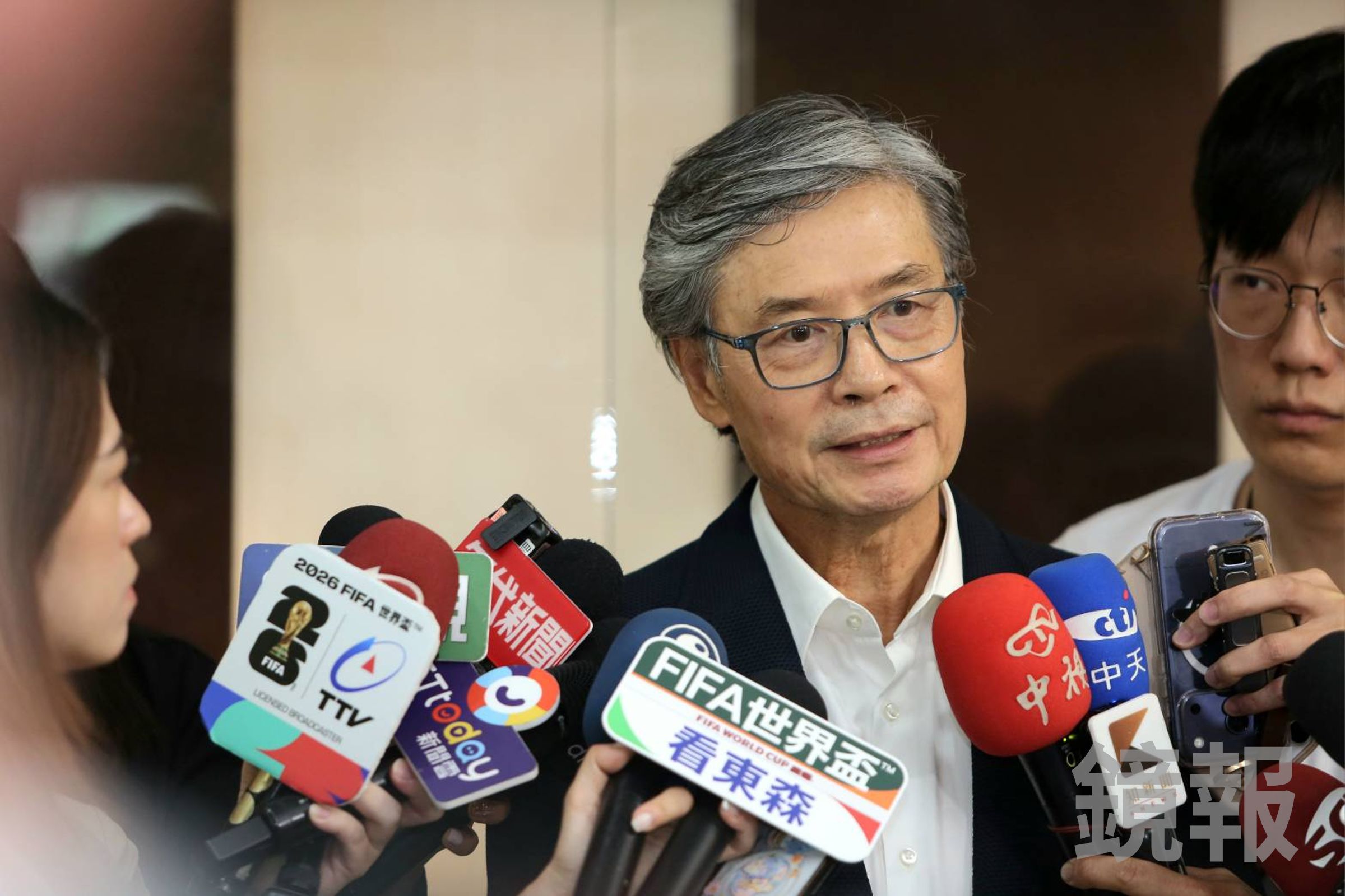 金溥聰昨接受趙少康專訪時，透露周美青曾交代，盡量少讓馬英九露面，並提到自己多次擋下馬，結果卻被馬嗆「你聽她的？還聽我的？」（鏡報姜永年攝）