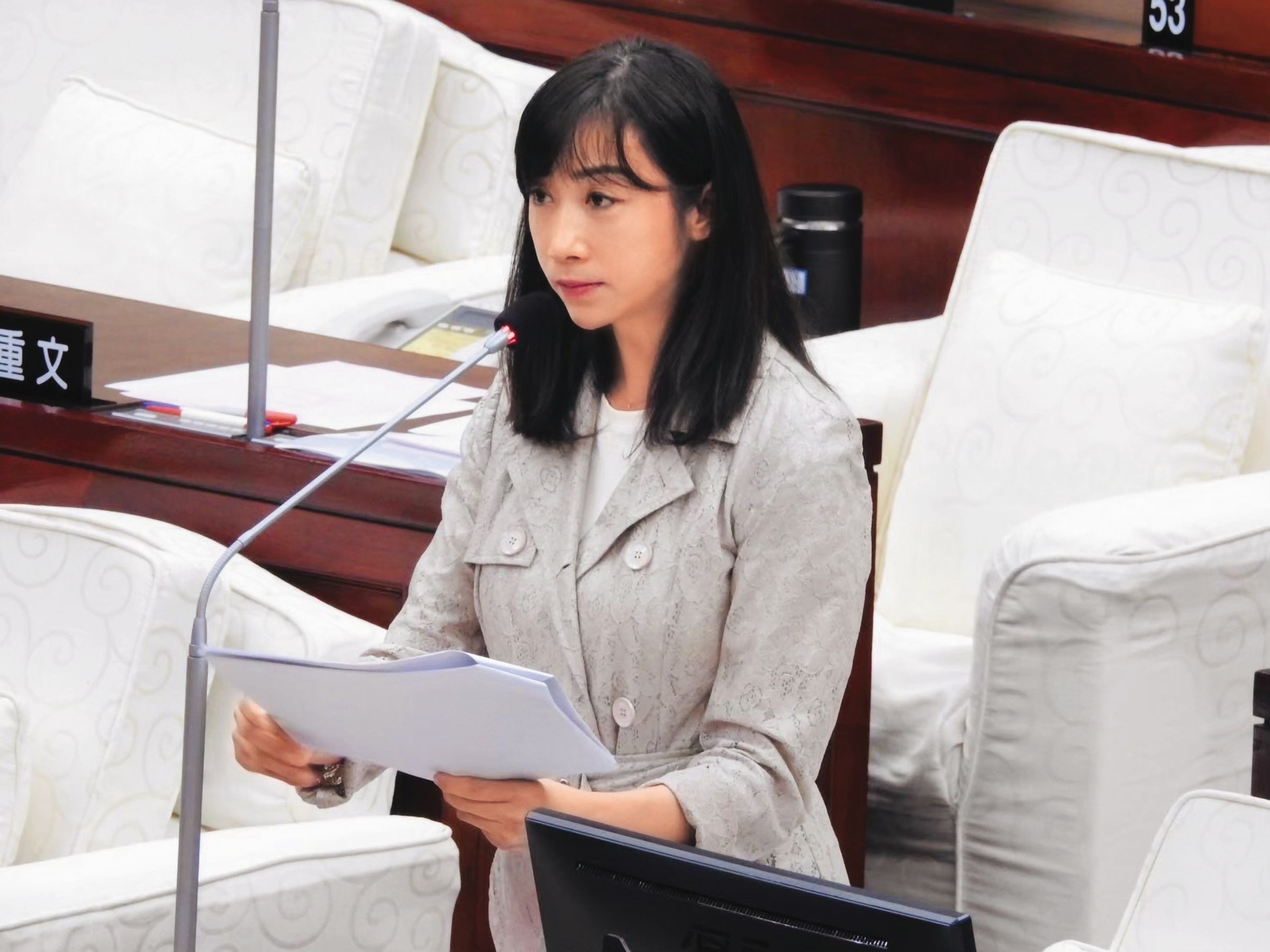 台北市議員許淑華（圖）痛批北市府兒少保護出現破口。（許淑華辦公室提供）