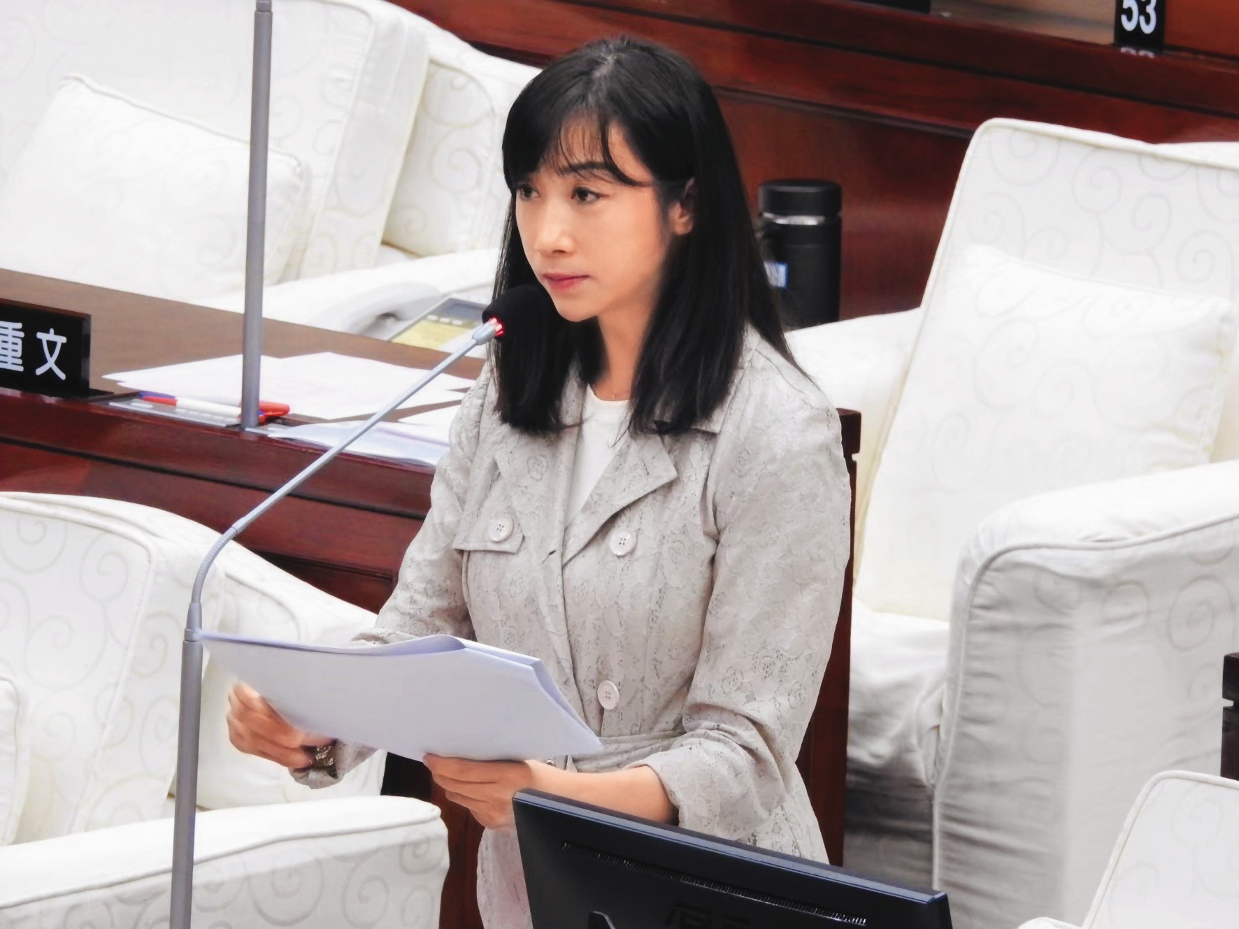 台北市議員許淑華(圖)痛批北市府兒少保護出現破口。(許淑華辦公室提供)