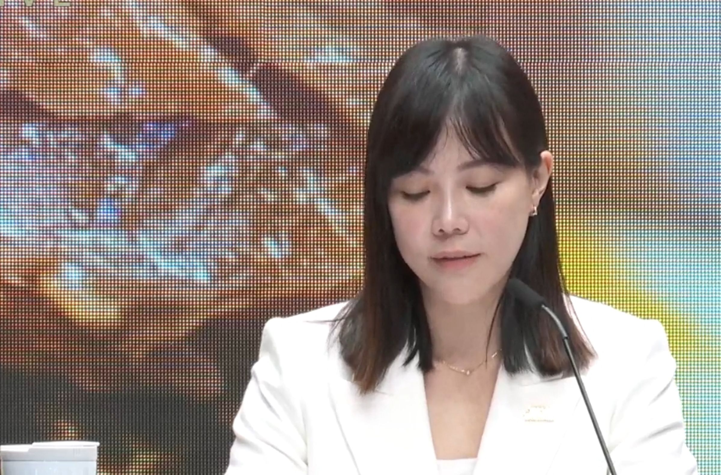 李慧芝今日表示,衛福部仍在廣納意見的階段,但政府絕對不會為難小資族。(翻攝自臉書@行政院發言人)
