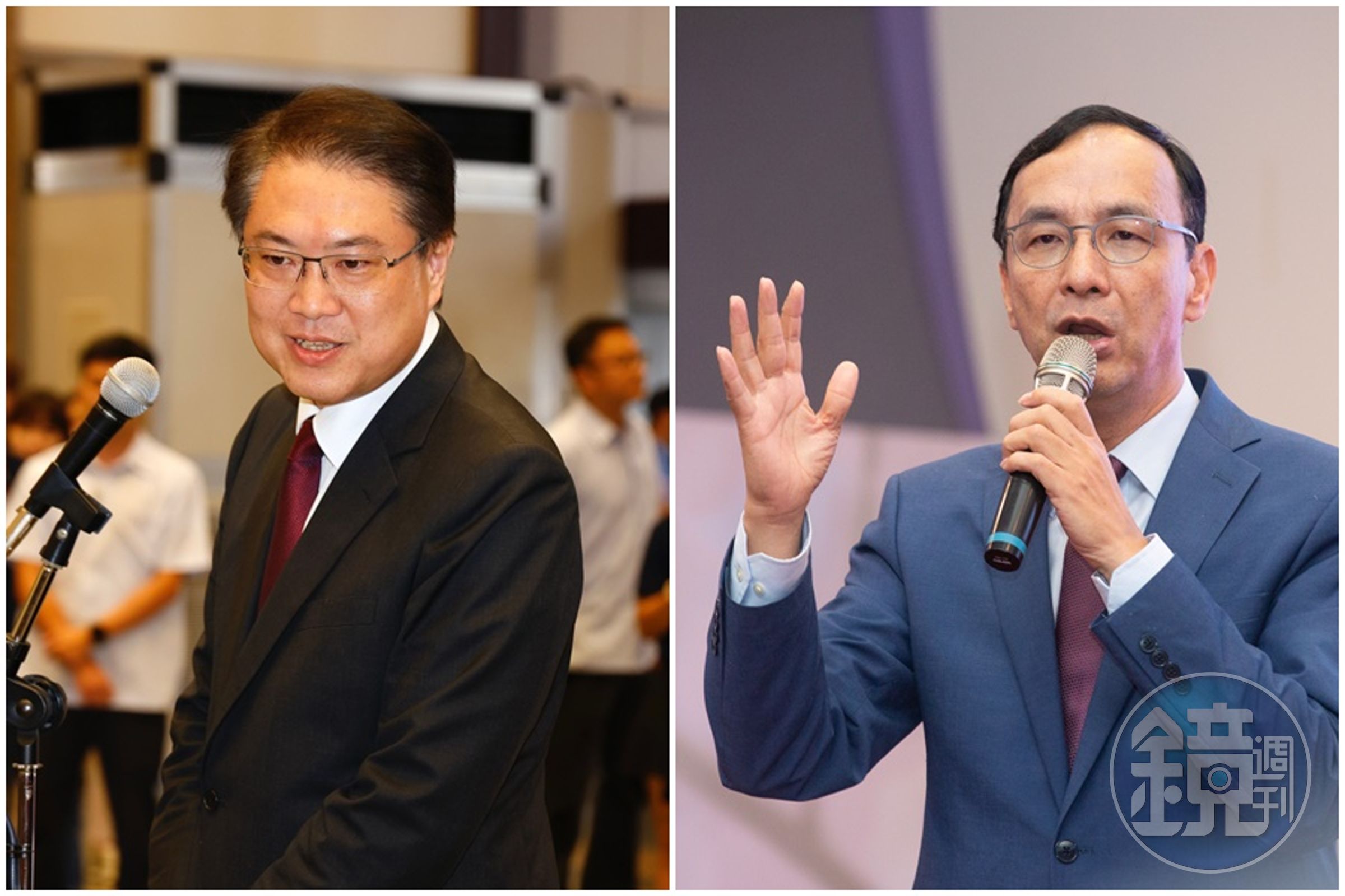 林右昌稱「罷免非民主常態」，認為藉此贏回國會多數席次並不健康，一席話引發國民黨黨魁朱立倫批評。（本刊資料照）