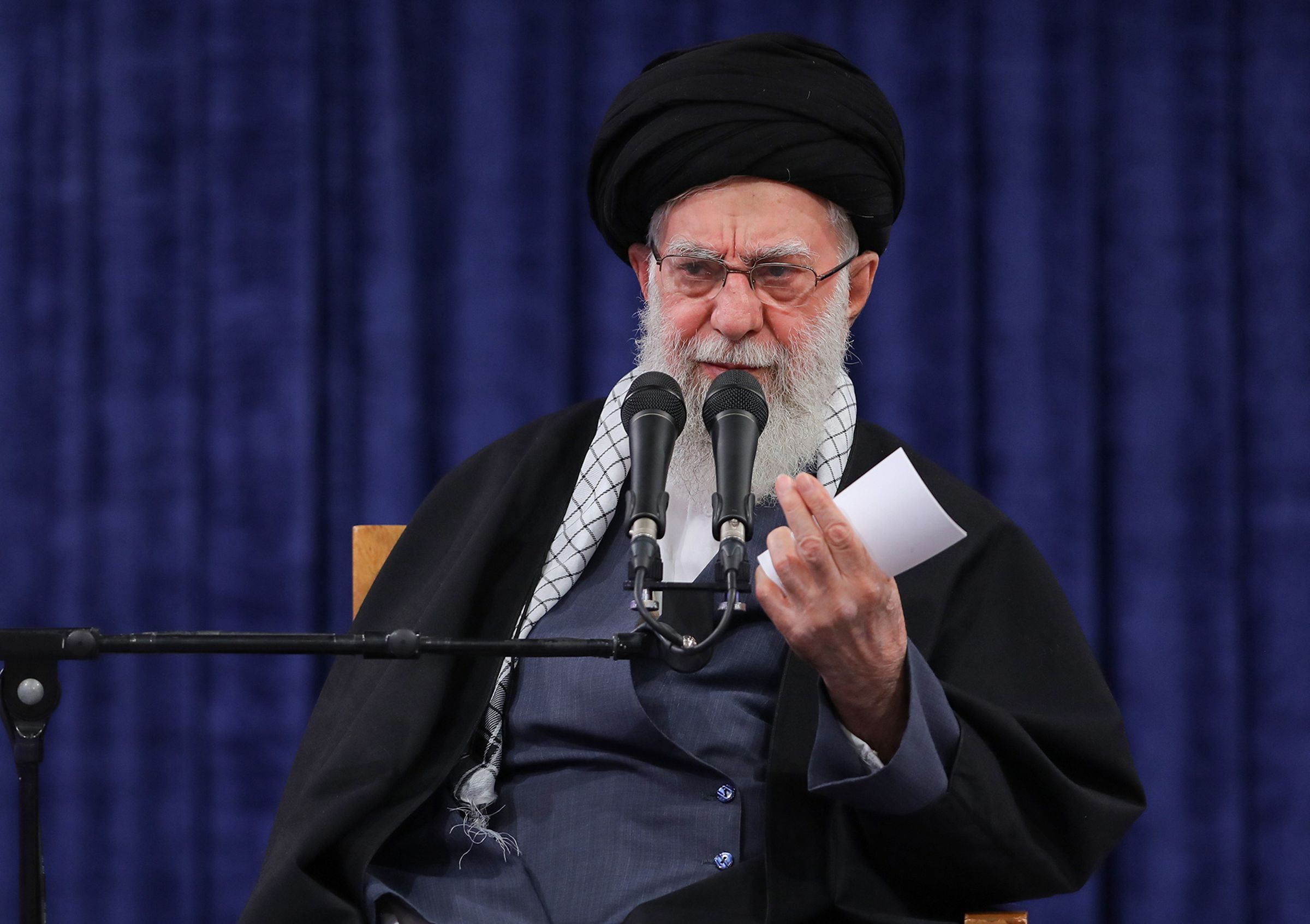 哈米尼據稱已身亡。(翻攝khamenei.ir)