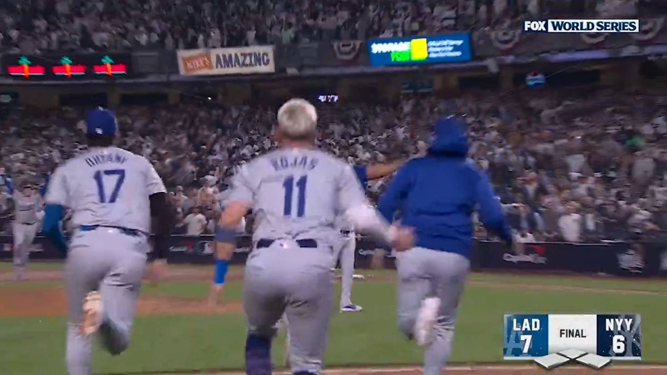 道奇拿下世界大賽冠軍。（翻攝自X）