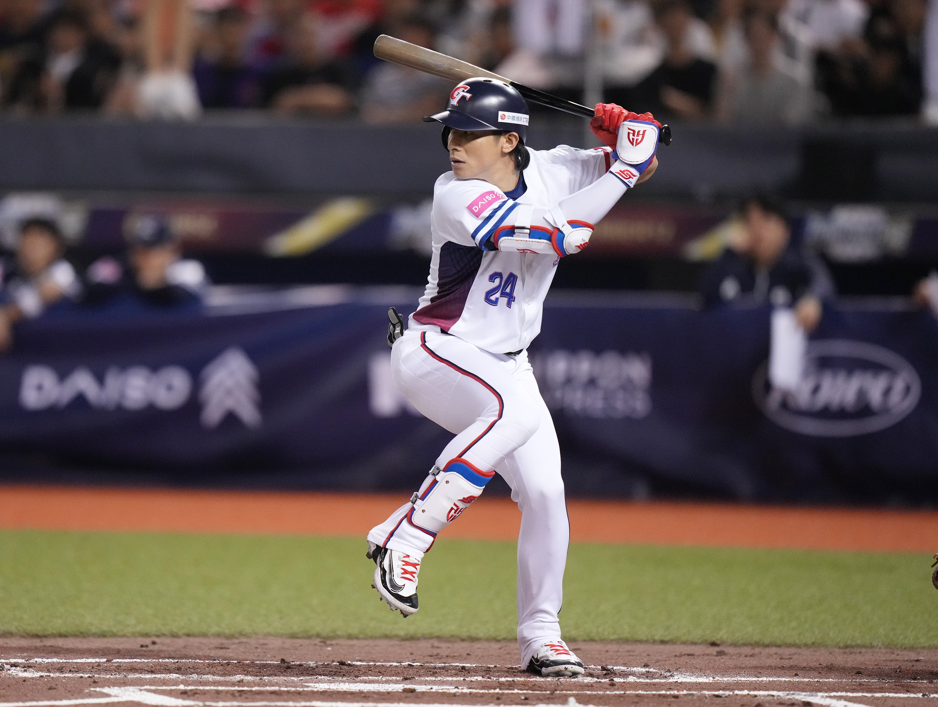 台灣隊長陳傑憲繳出「猛打賞」好成績，可惜打線未能串聯得分。（中華棒協提供）