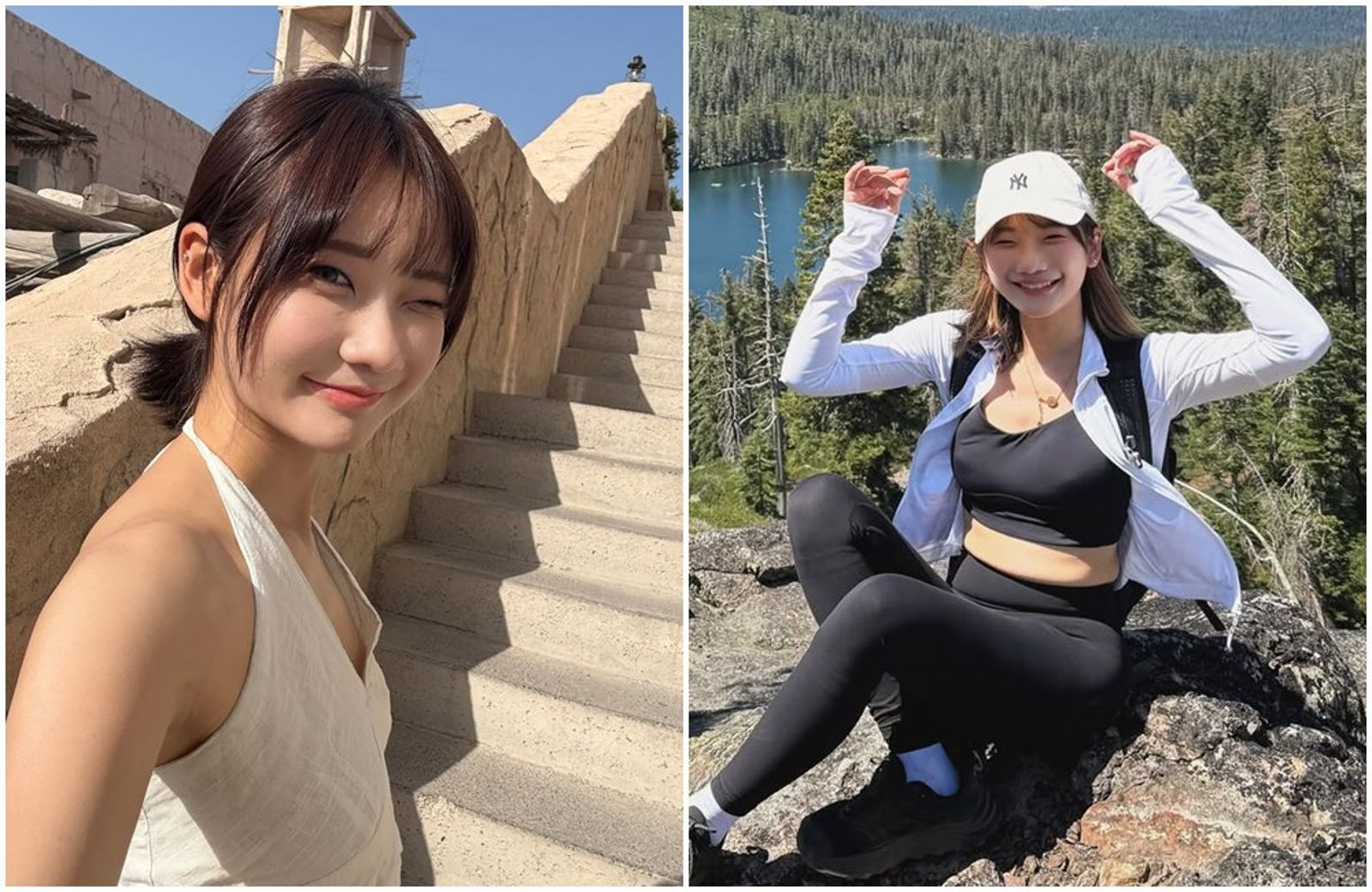 愛莉莎莎經常到世界各地旅遊。(翻攝愛莉莎莎IG)
