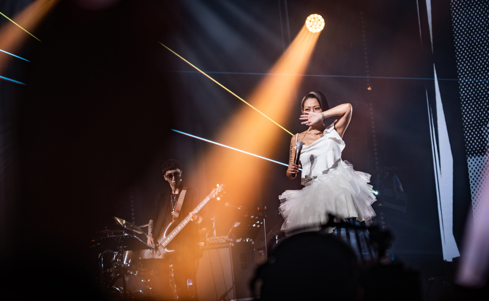 林曉培千人演唱會將搬上螢幕播出。（客家電視台提供）