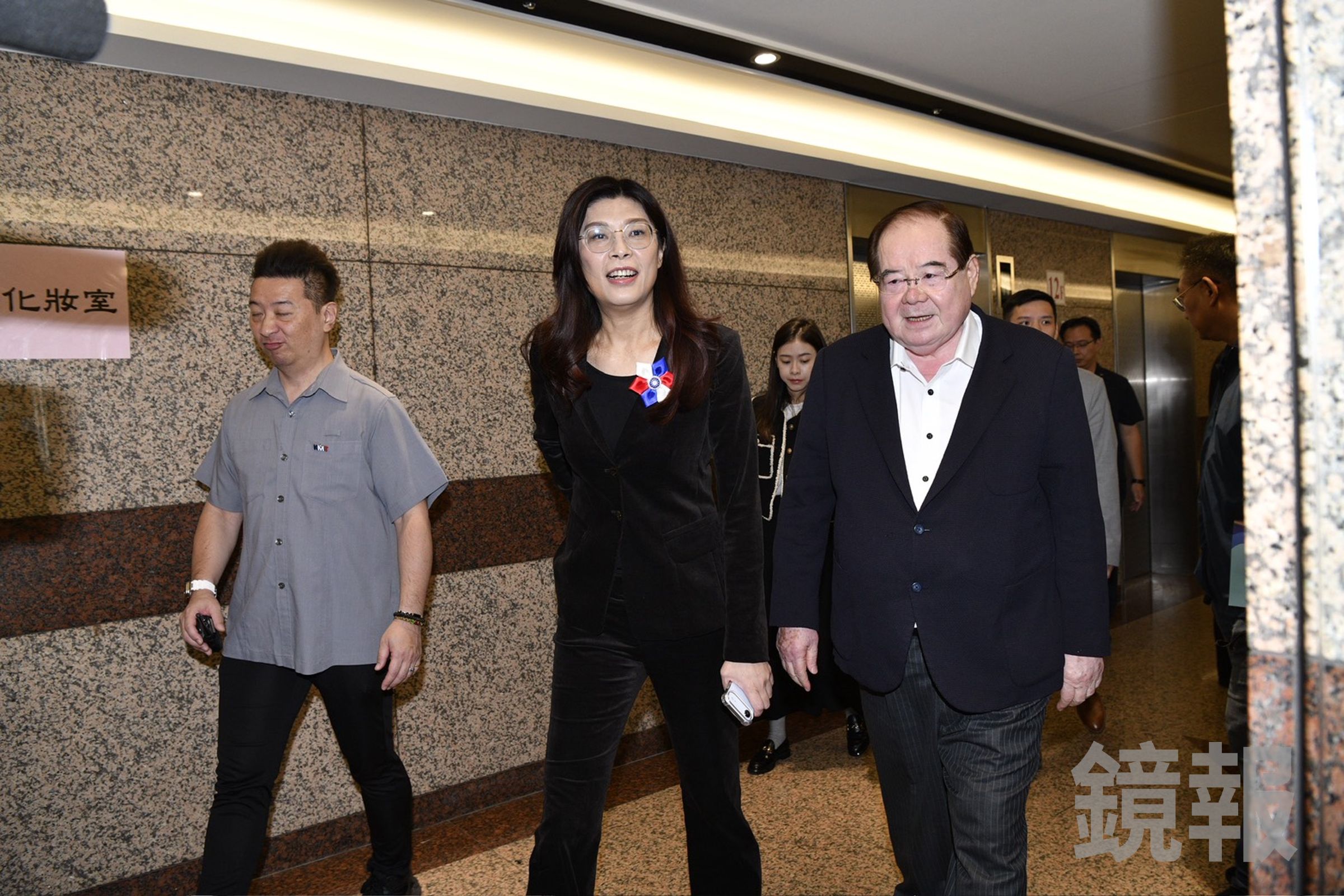 國民黨主席鄭麗文今出席中評會,宣布地方黨部主委人事。。(鏡報李智為)