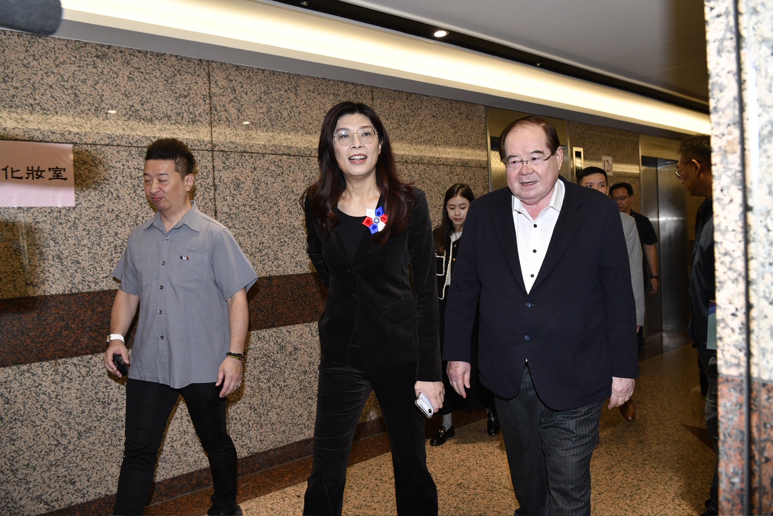 國民黨主席鄭麗文今出席中評會，宣布地方黨部主委人事。。（鏡報李智為）