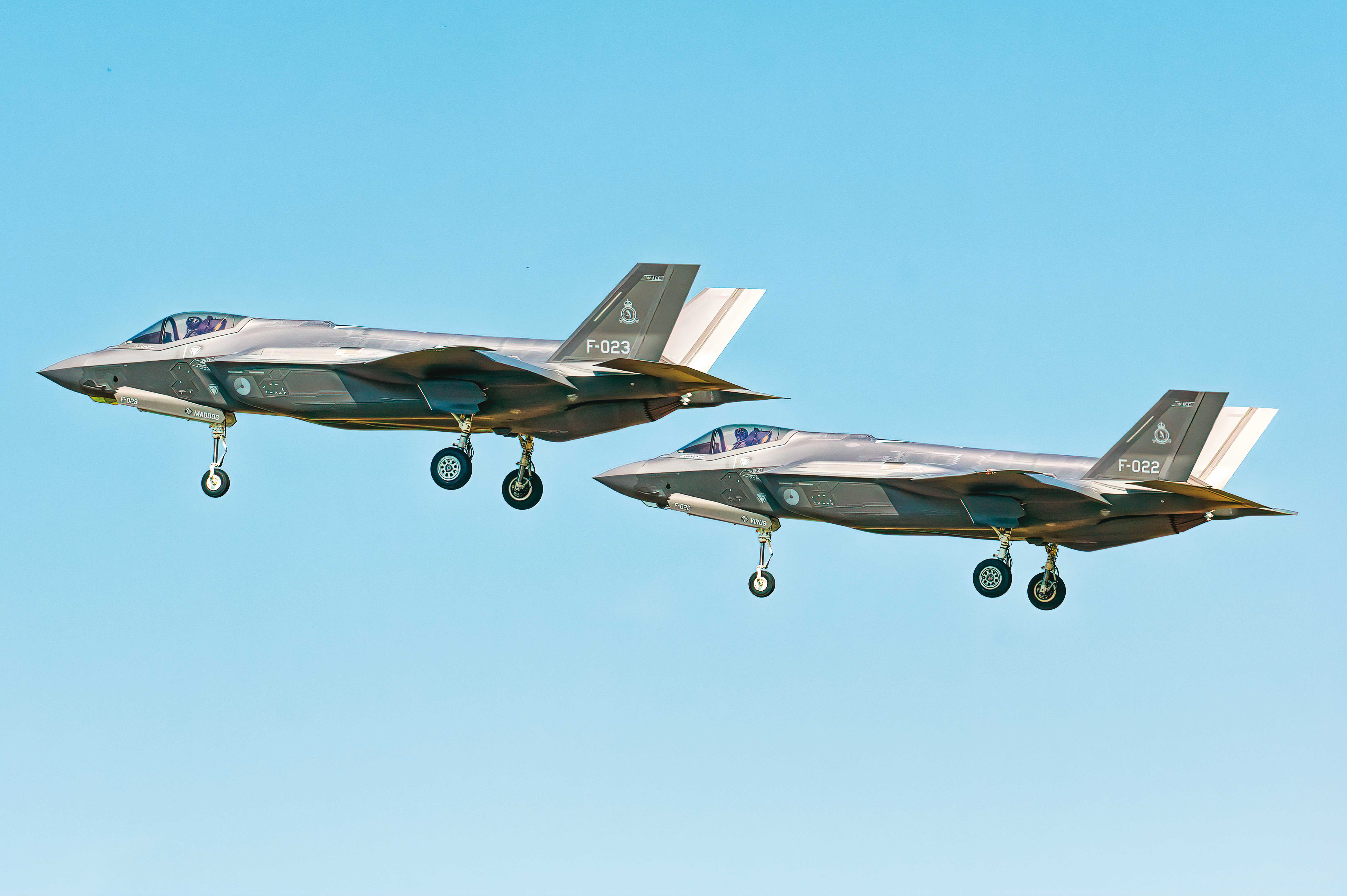 外媒報導賴政府有意向美方提議採購F-35戰機等，展現防衛決心。（翻攝Pixabay）