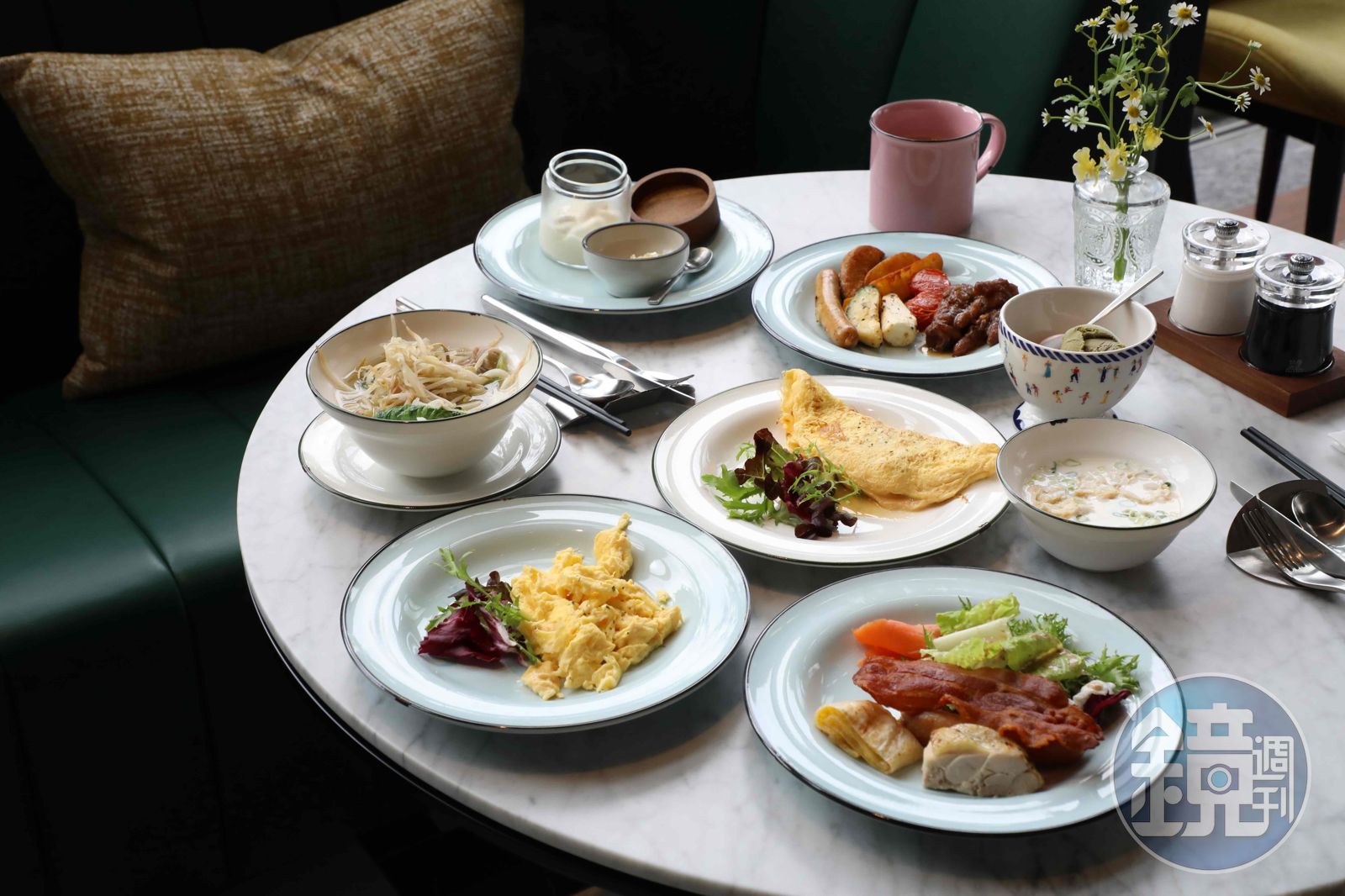 浮洲茉莉花記憶端上桌!台北板橋馥華艾美吃歐式Buffet、在地限定金萱烏龍Gelato 早餐還能DIY鹹豆漿